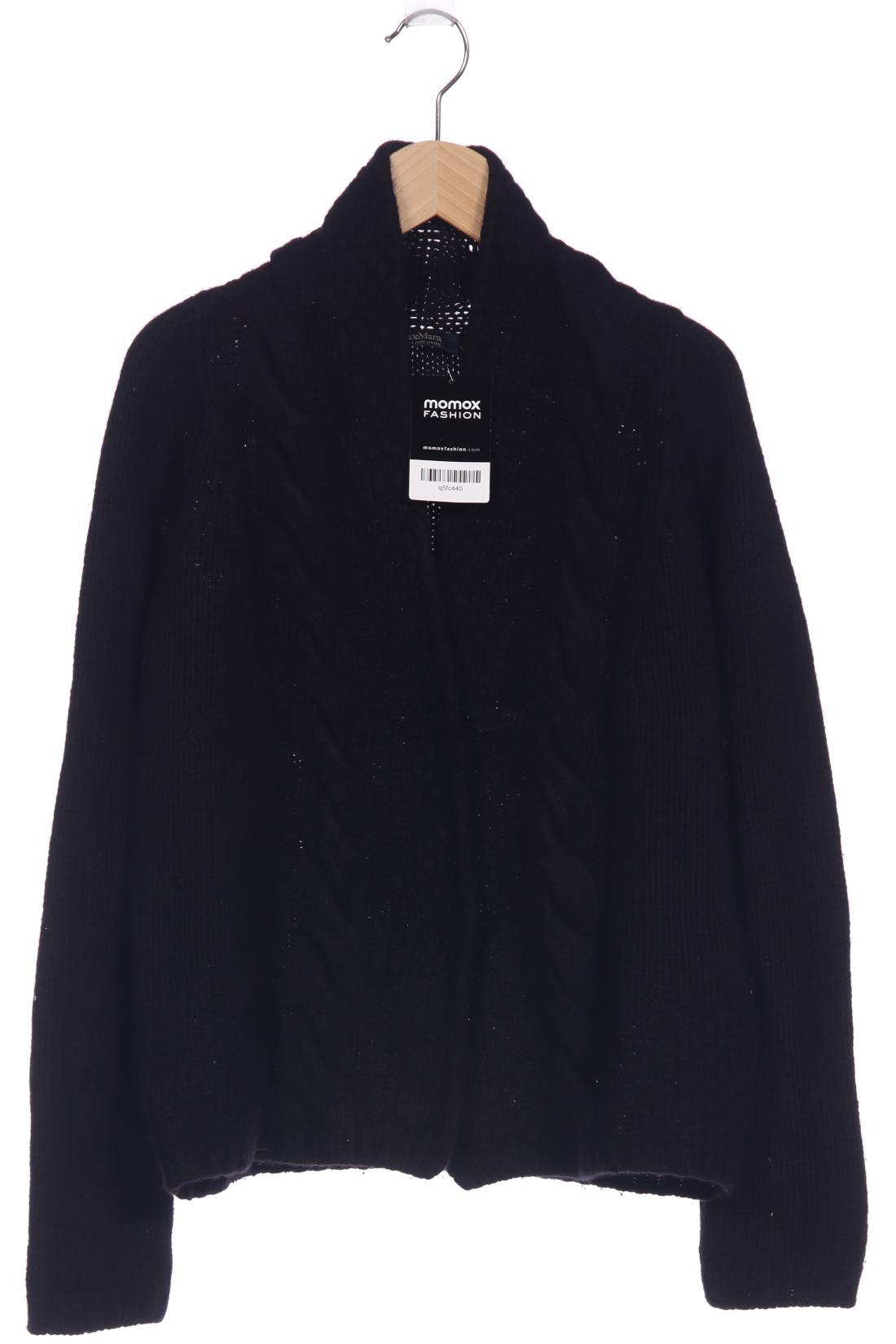 

Max Mara Damen Strickjacke, schwarz, Gr. 42