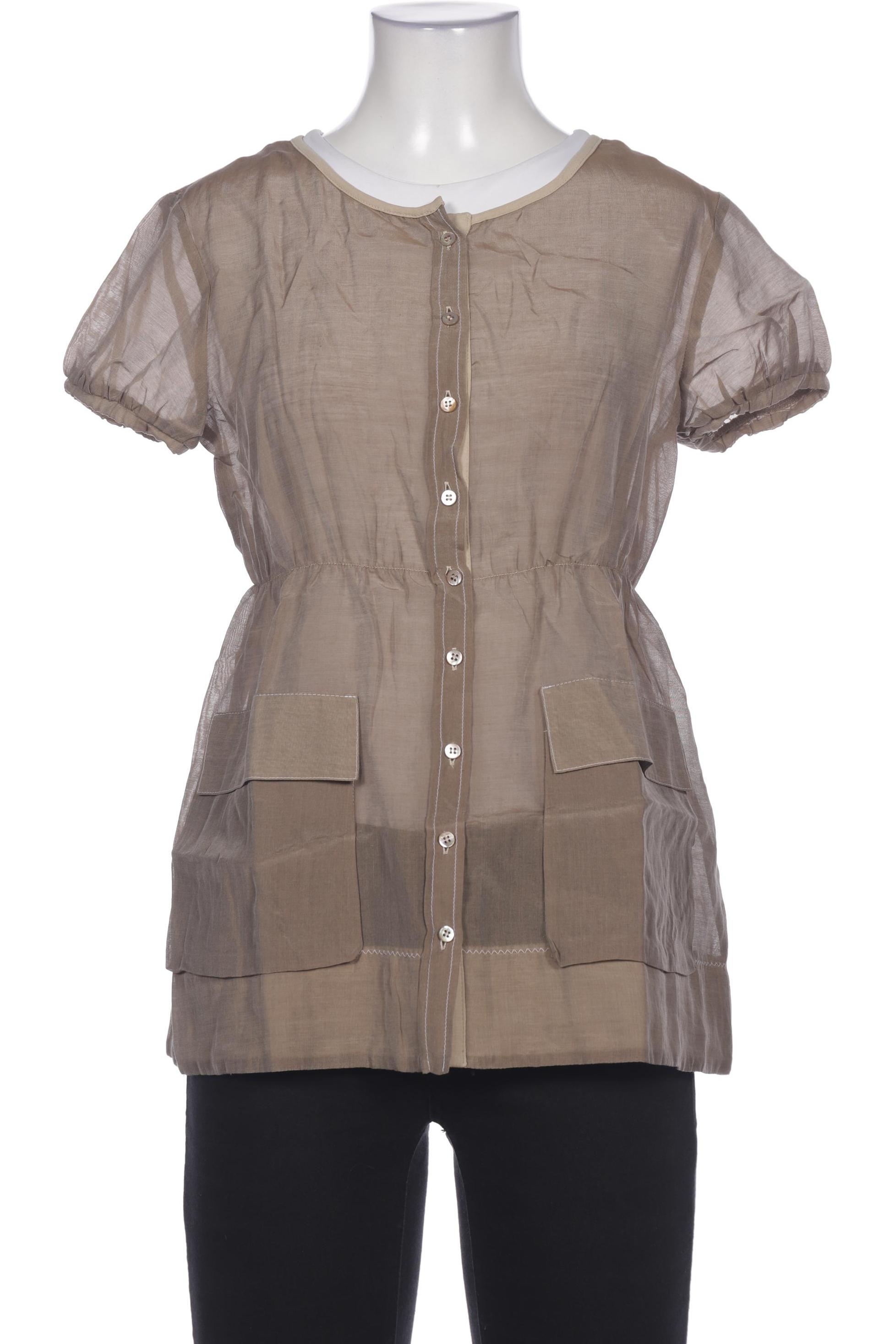 

Max Mara Damen Bluse, beige, Gr. 38