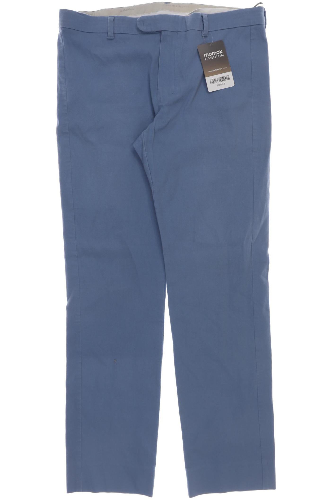 

Max Mara Damen Stoffhose, blau, Gr. 40