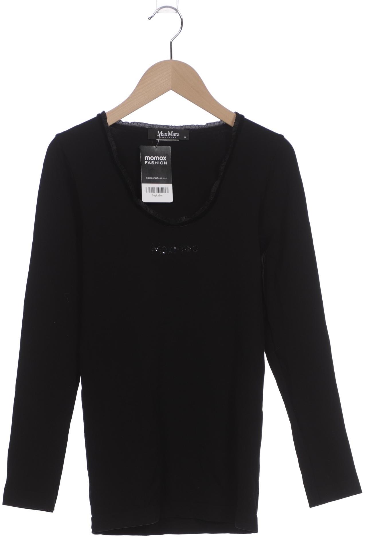 

Max Mara Damen Langarmshirt, schwarz, Gr. 38