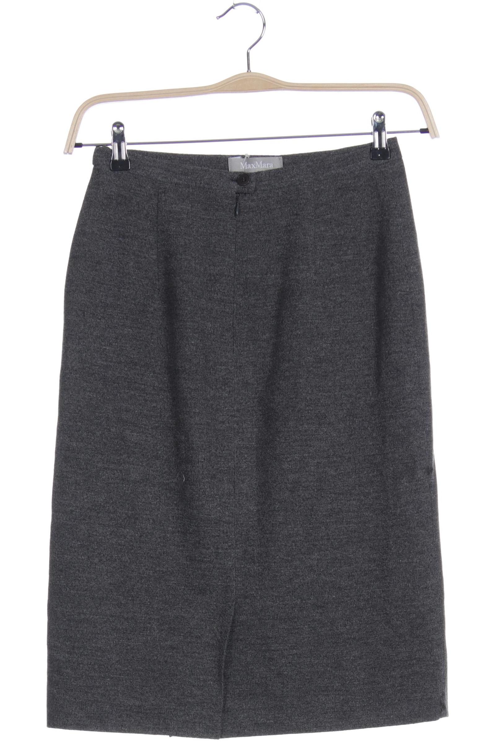 

Max Mara Damen Rock, grau, Gr. 38