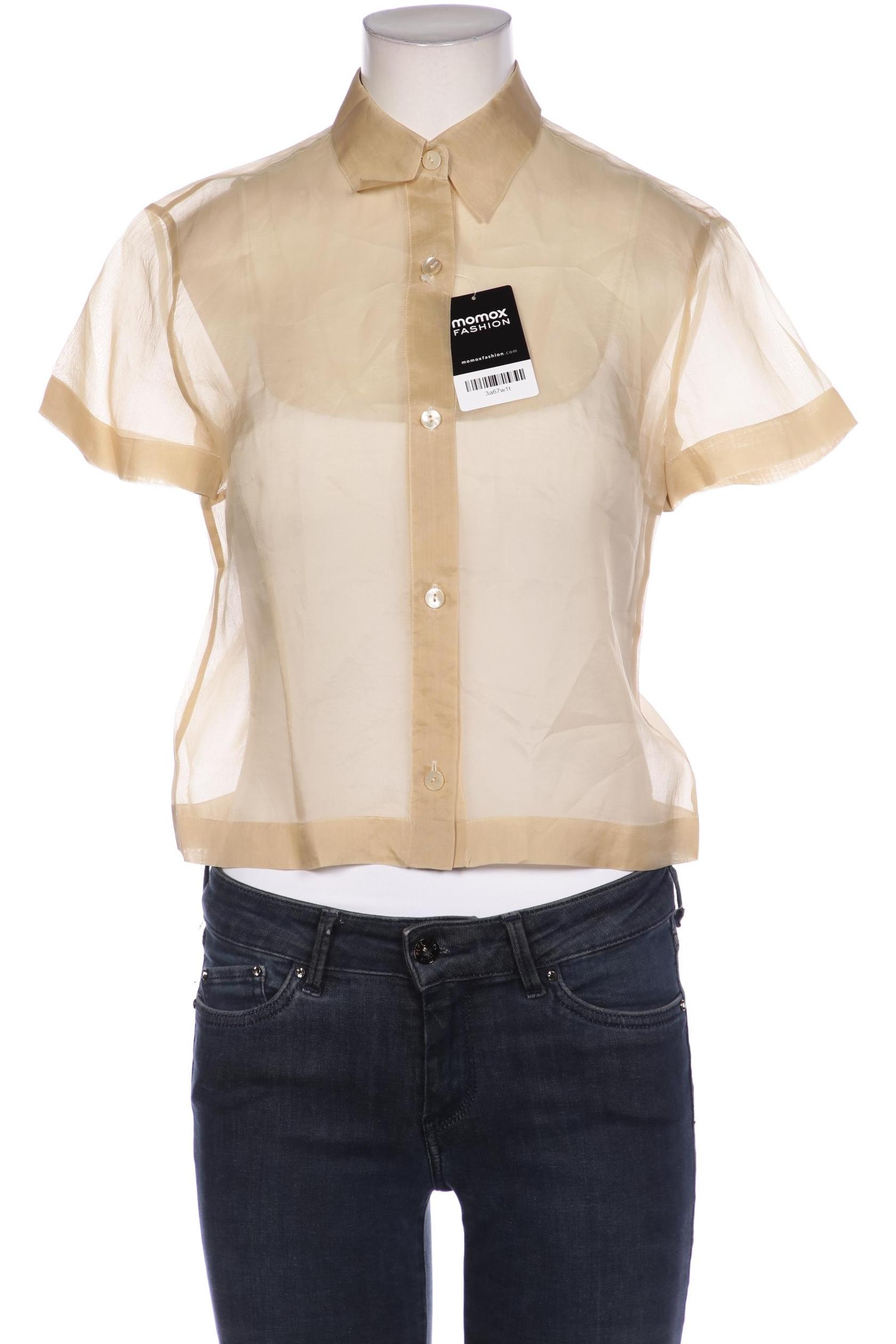 

Max Mara Damen Bluse, beige, Gr. 38