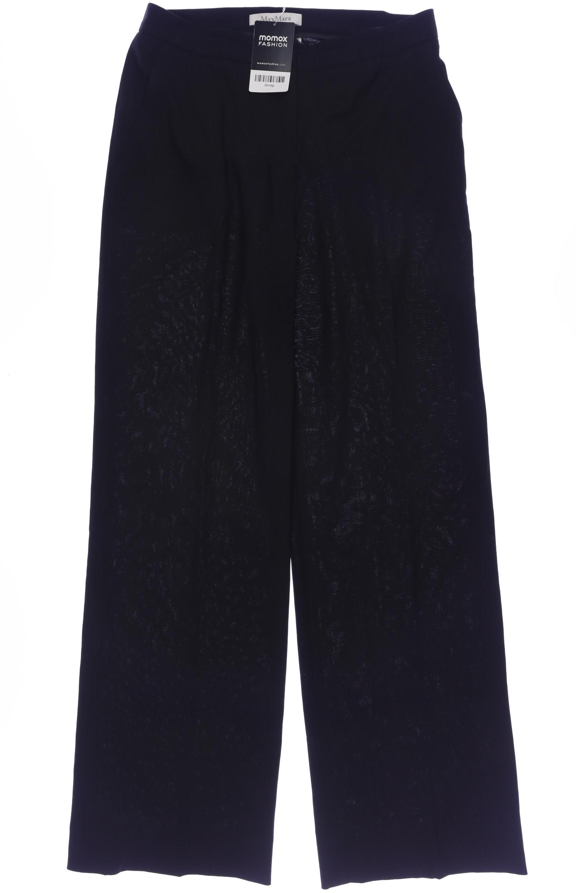 

Max Mara Damen Stoffhose, schwarz, Gr. 38