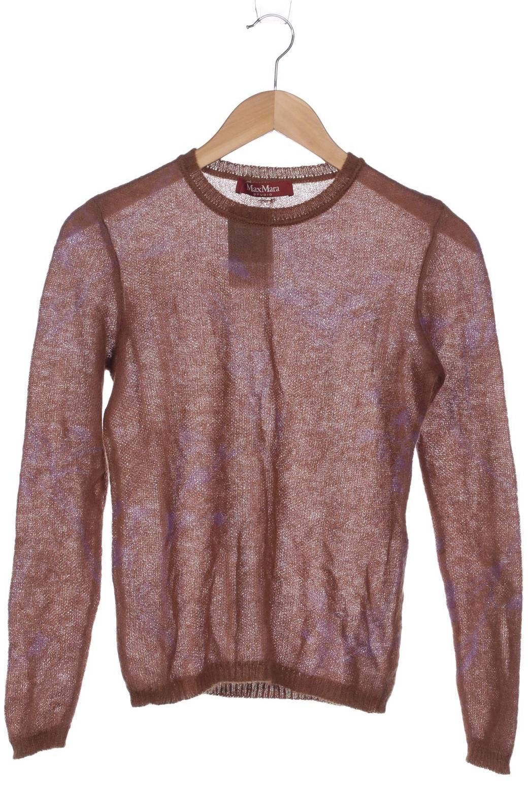 

Max Mara Damen Pullover, braun, Gr. 36