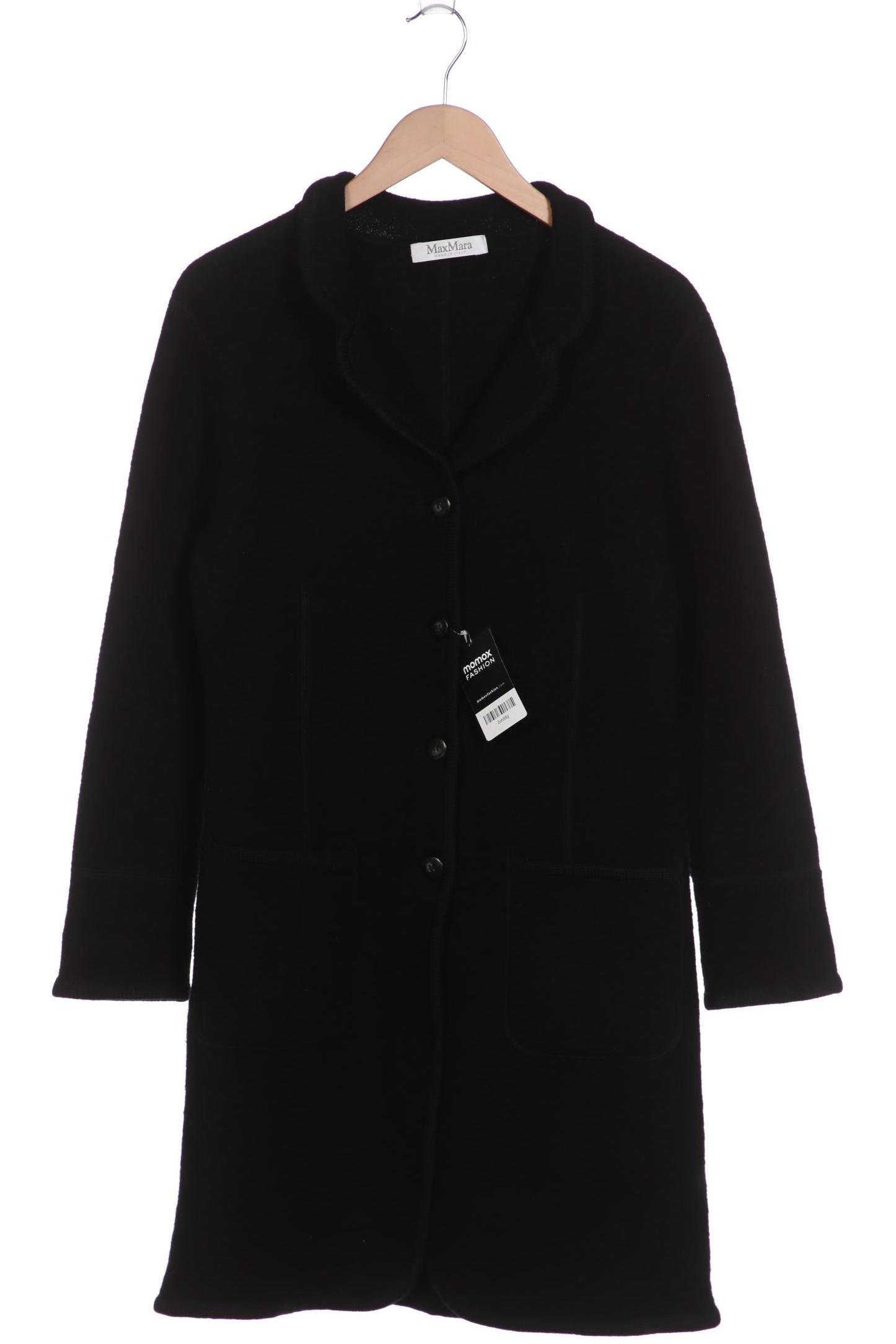 

Max Mara Damen Mantel, schwarz, Gr. 38
