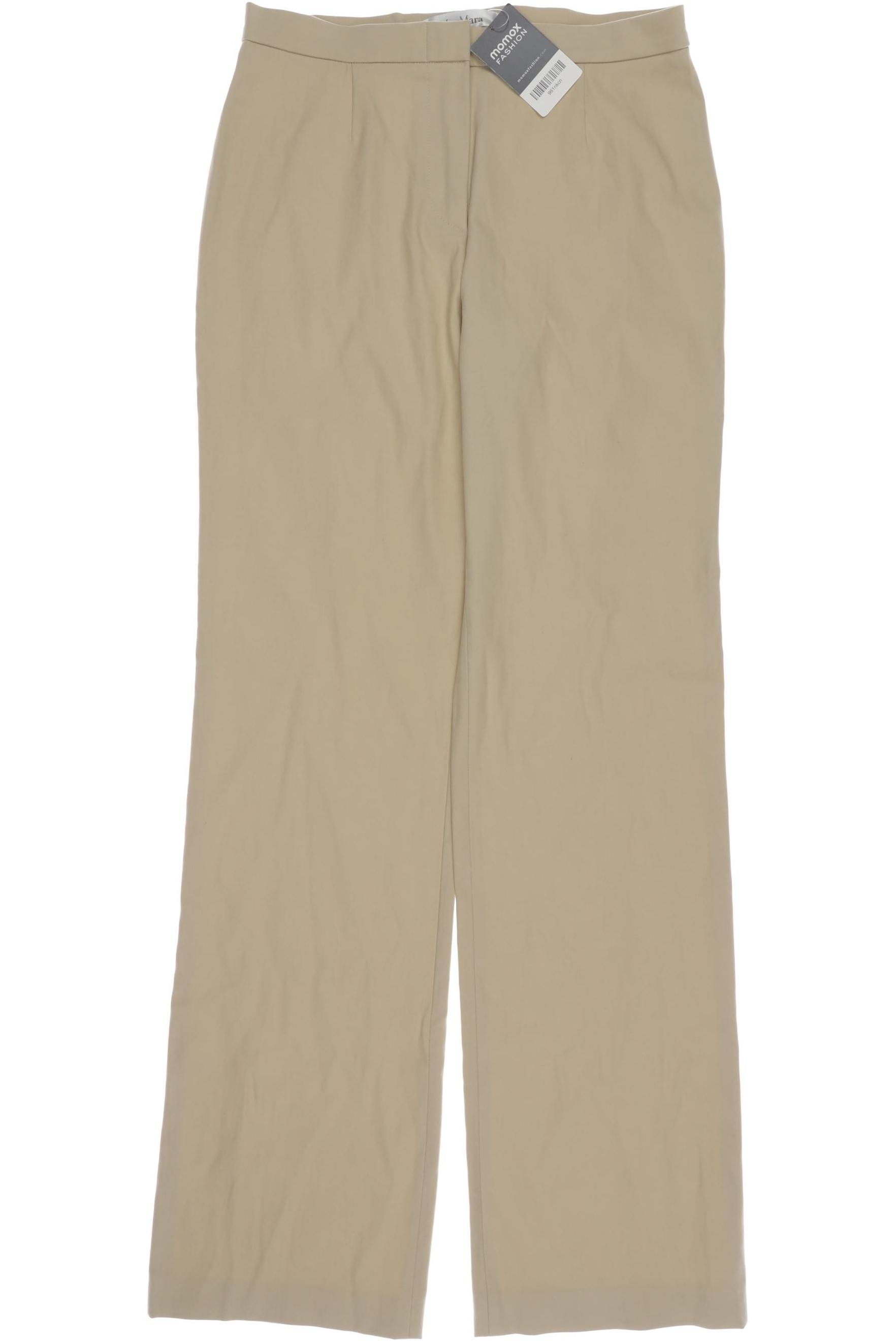 

Max Mara Damen Stoffhose, beige, Gr. 40