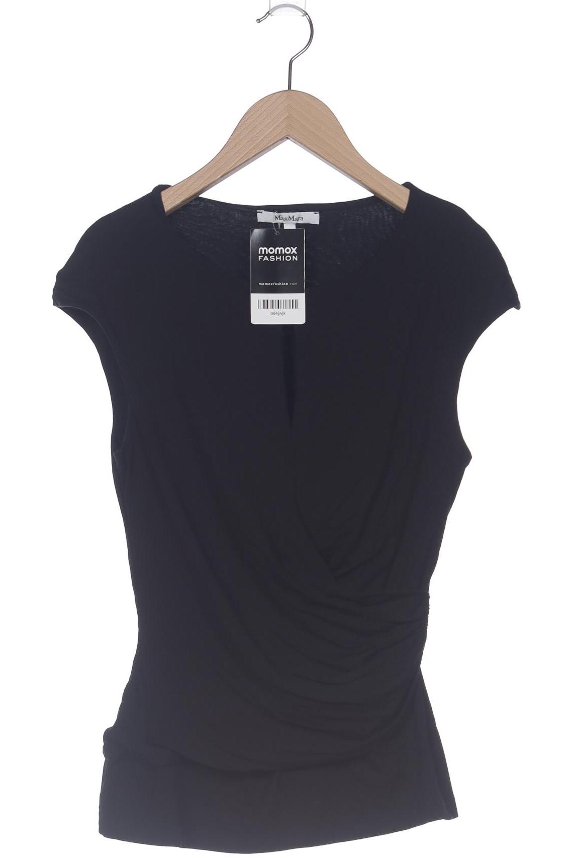 

Max Mara Damen T-Shirt, schwarz, Gr. 36