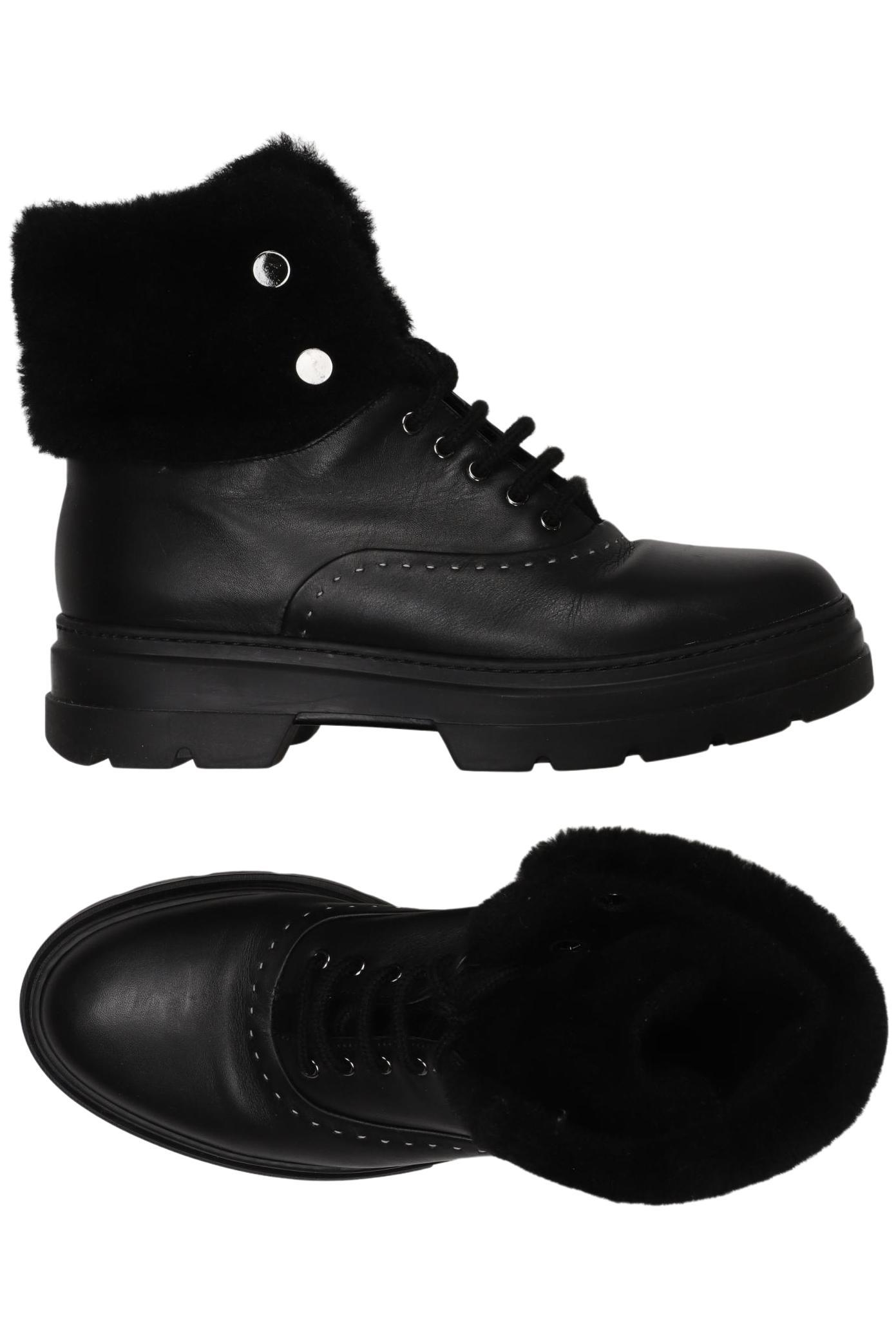 

Max Mara Damen Stiefelette, schwarz, Gr. 38.5