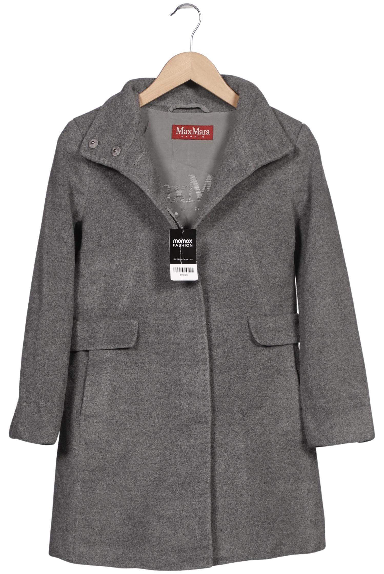 

Max Mara Damen Mantel, grau, Gr. 36