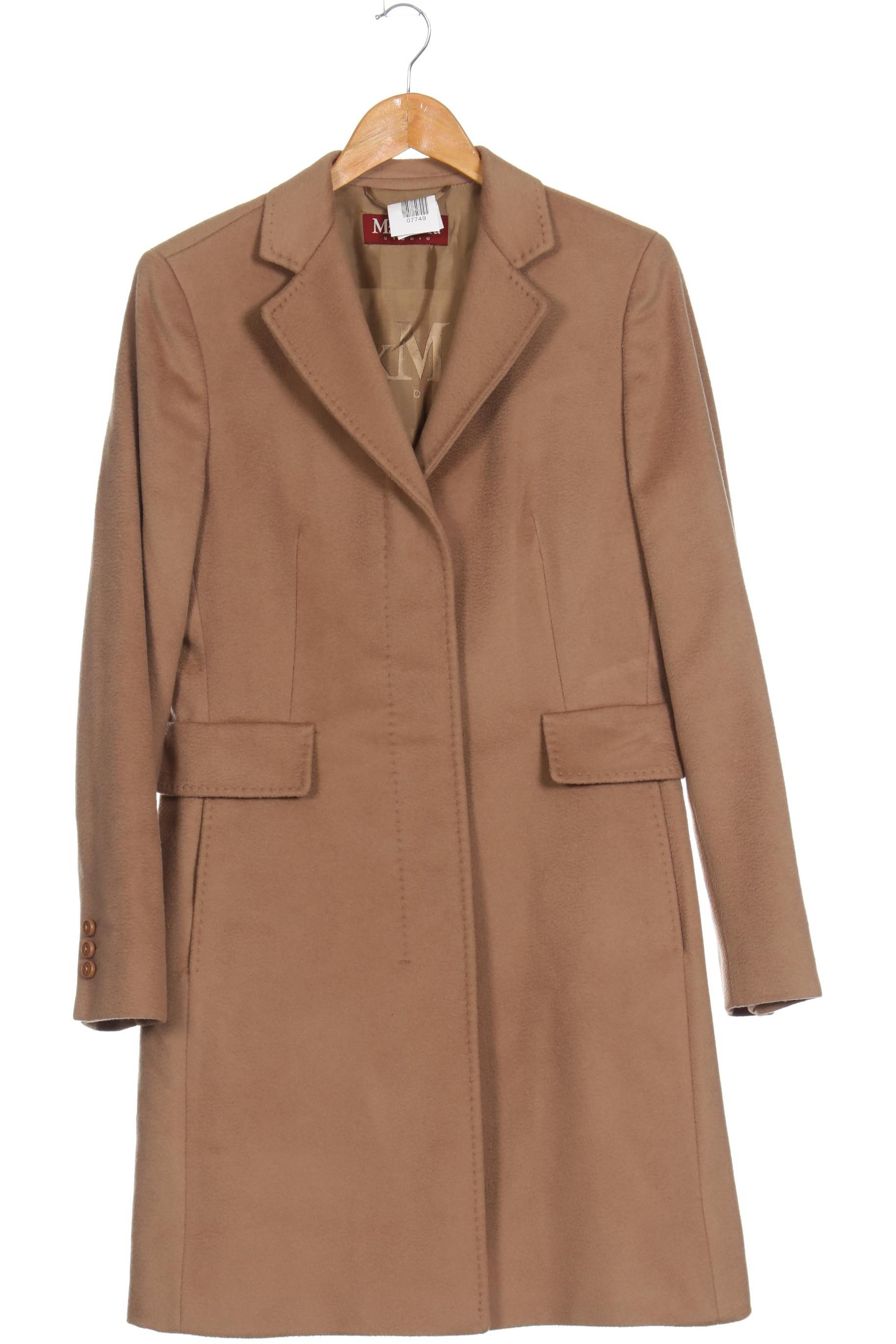 

Max Mara Damen Mantel, braun, Gr. 40
