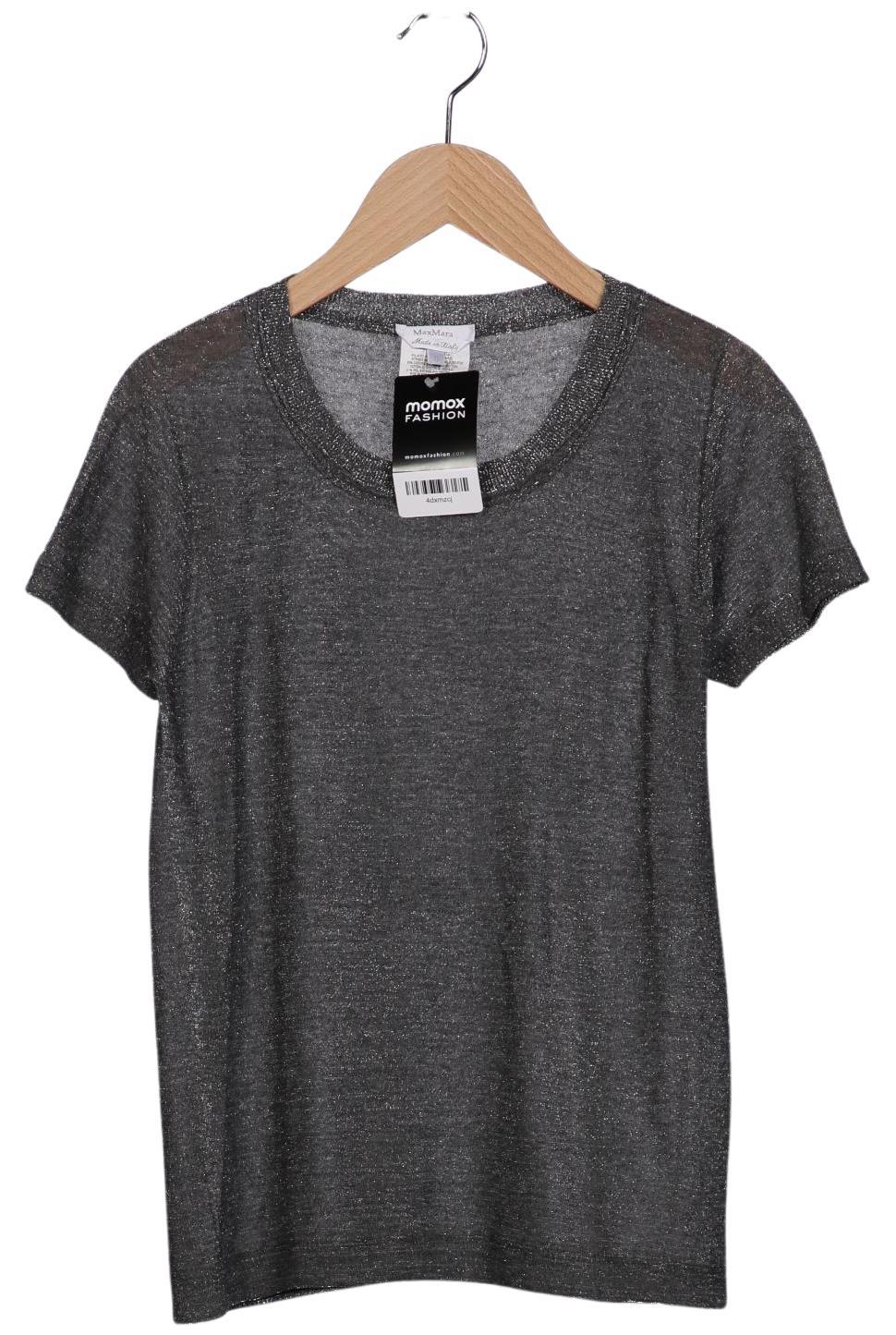 

Max Mara Damen T-Shirt, silber, Gr. 36