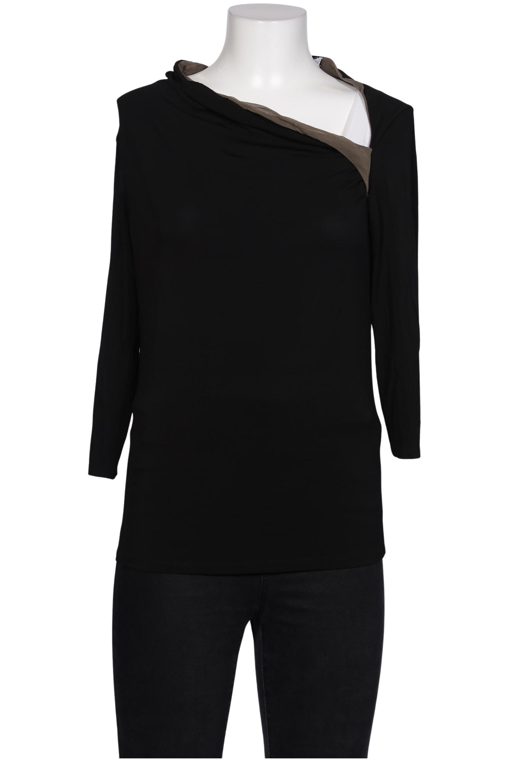

Max Mara Damen Langarmshirt, schwarz, Gr. 42