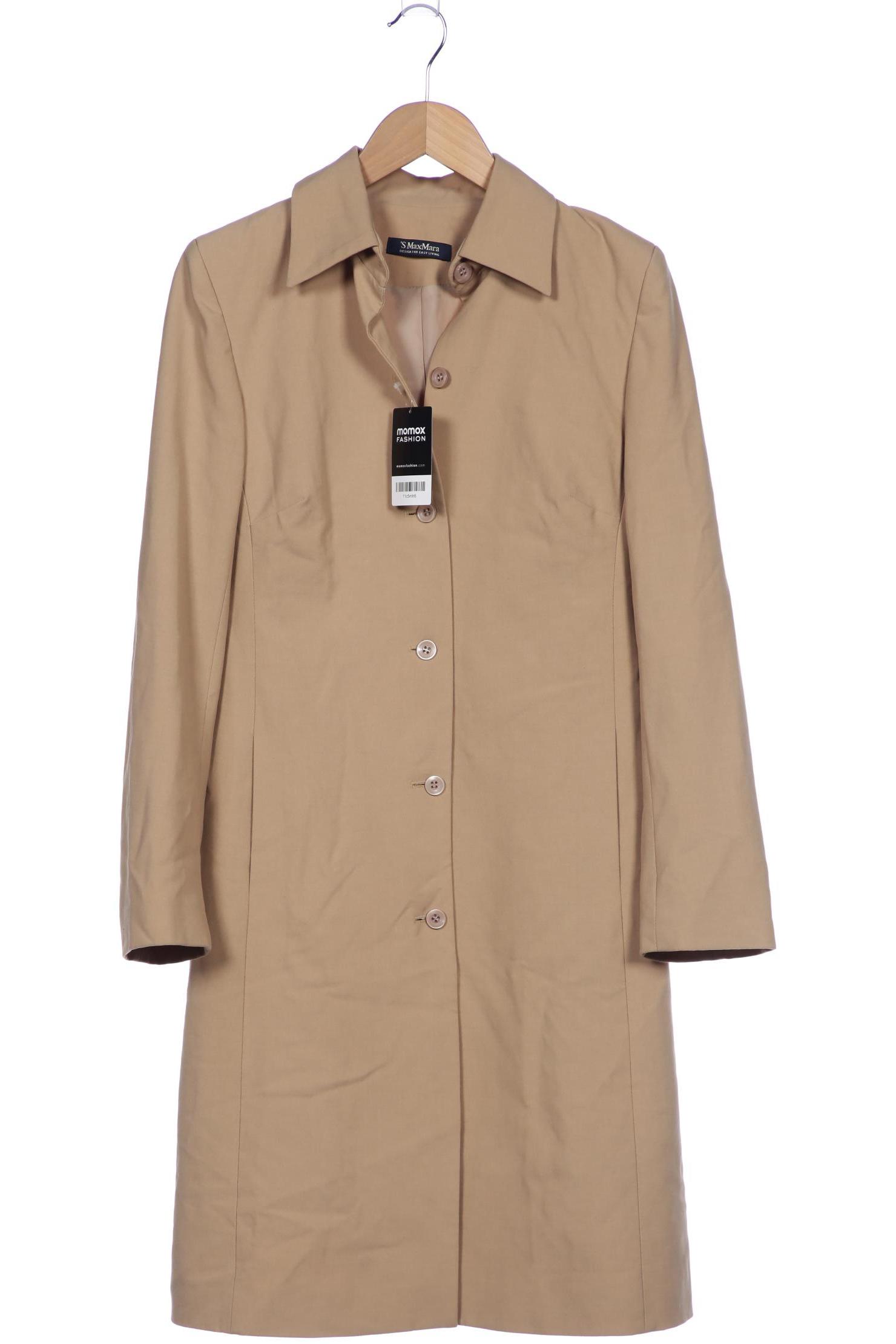 

Max Mara Damen Mantel, beige, Gr. 38