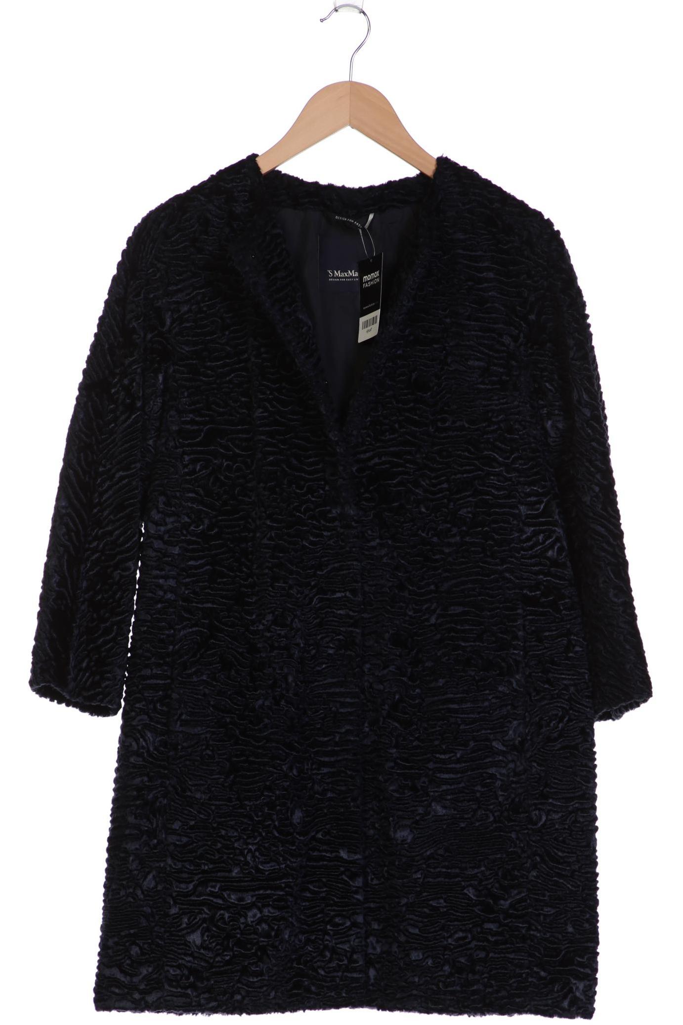 

Max Mara Damen Mantel, marineblau, Gr. 34