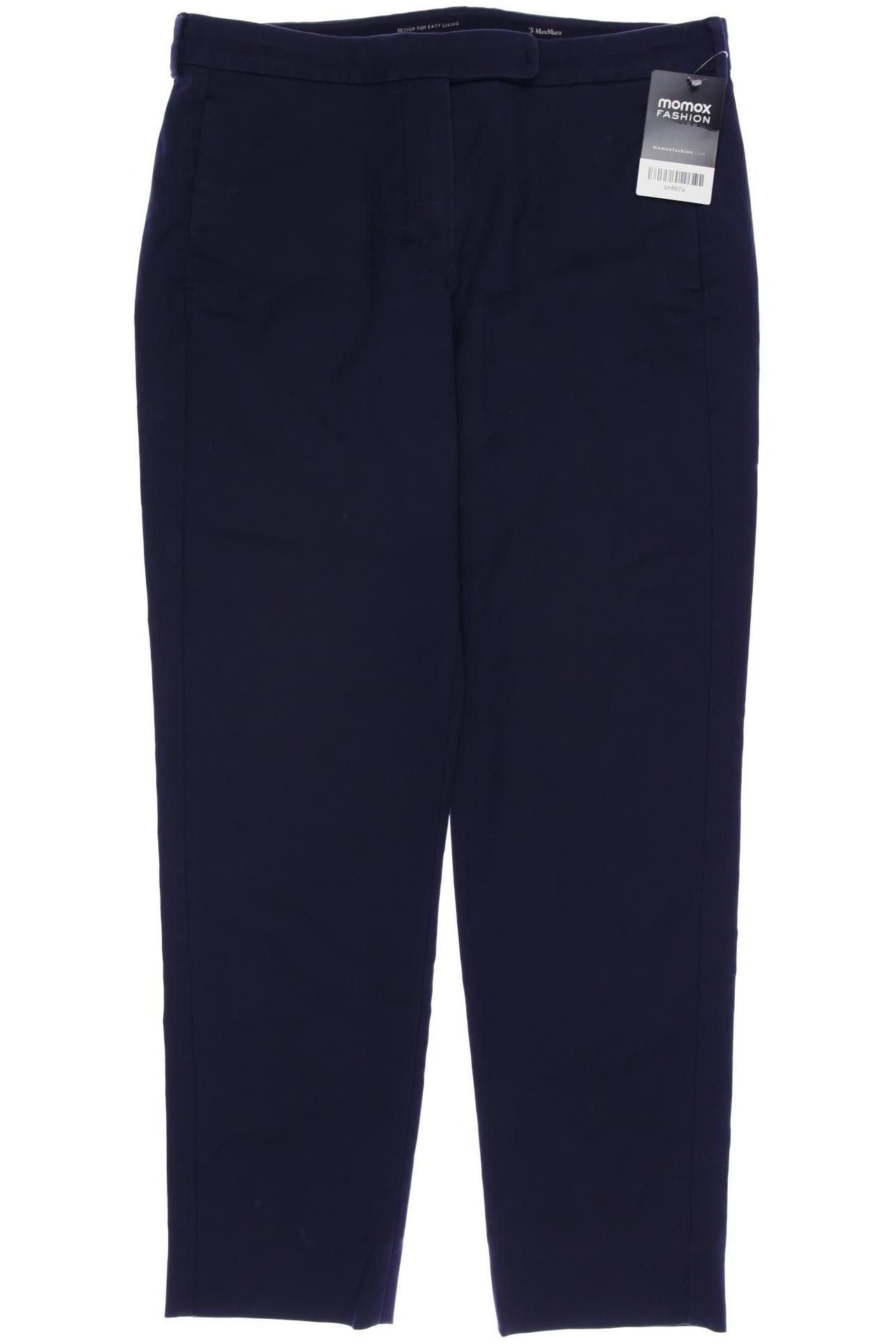 

Max Mara Damen Stoffhose, marineblau, Gr. 34