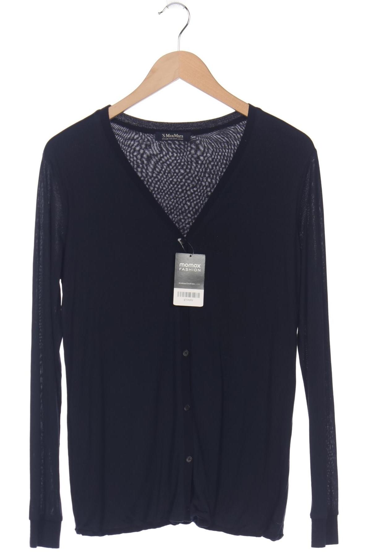 

Max Mara Damen Strickjacke, marineblau, Gr. 38