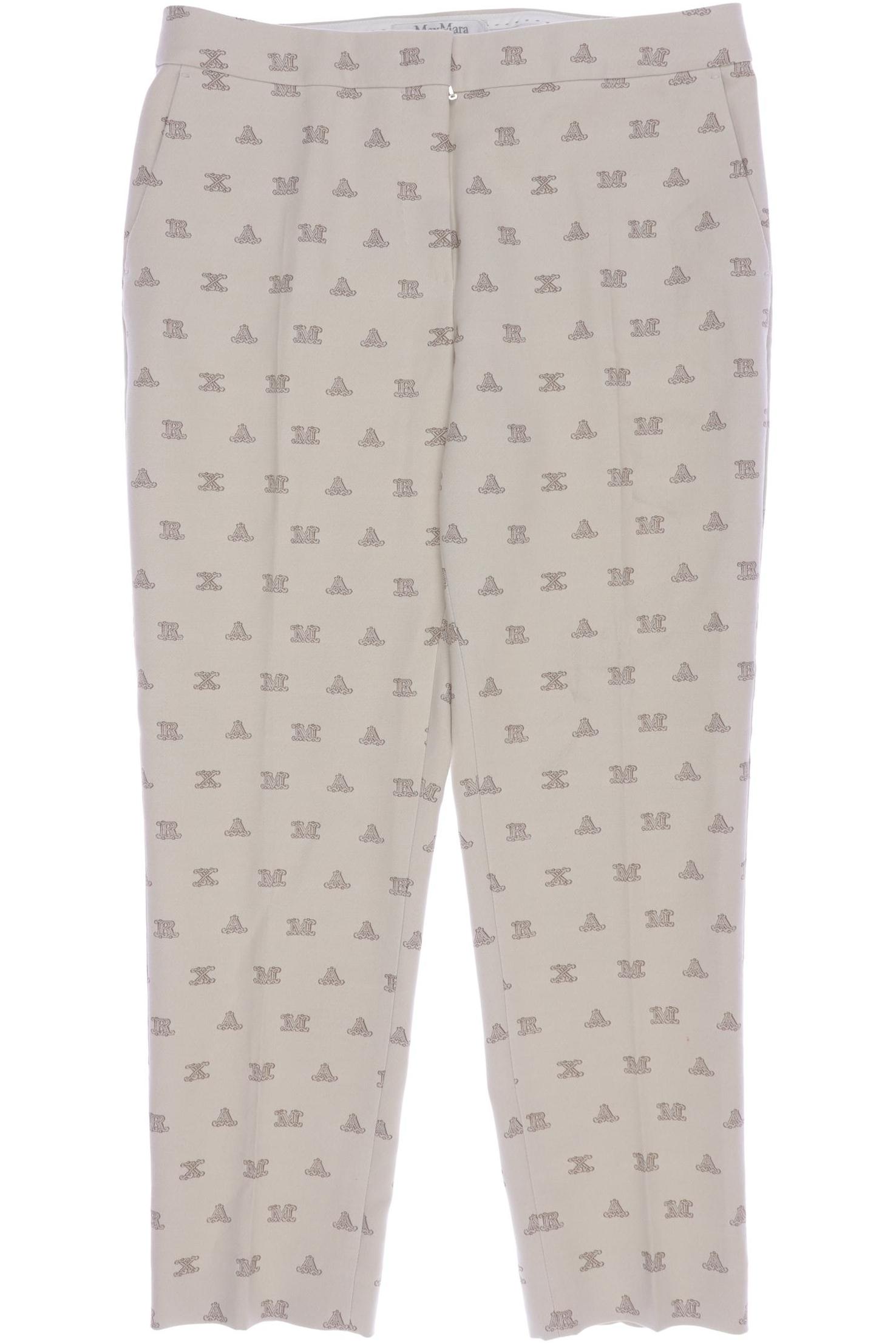 

Max Mara Damen Stoffhose, beige, Gr. 42