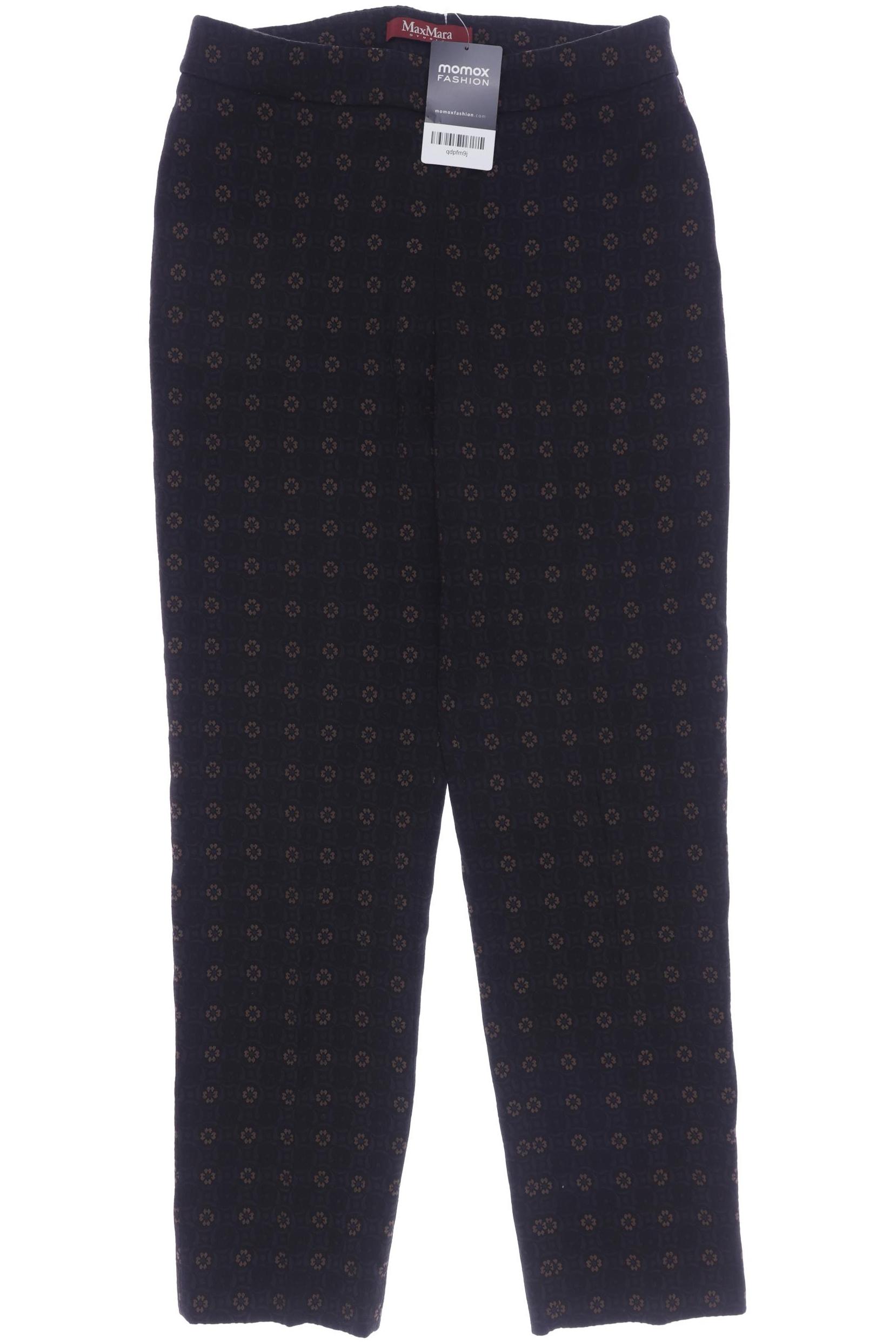 

Max Mara Damen Stoffhose, schwarz, Gr. 34
