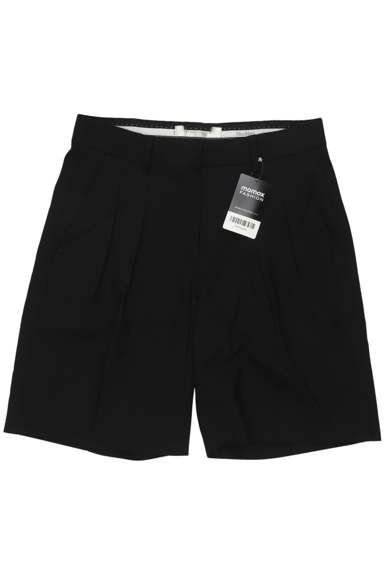 

Max Mara Damen Shorts, schwarz, Gr. 36
