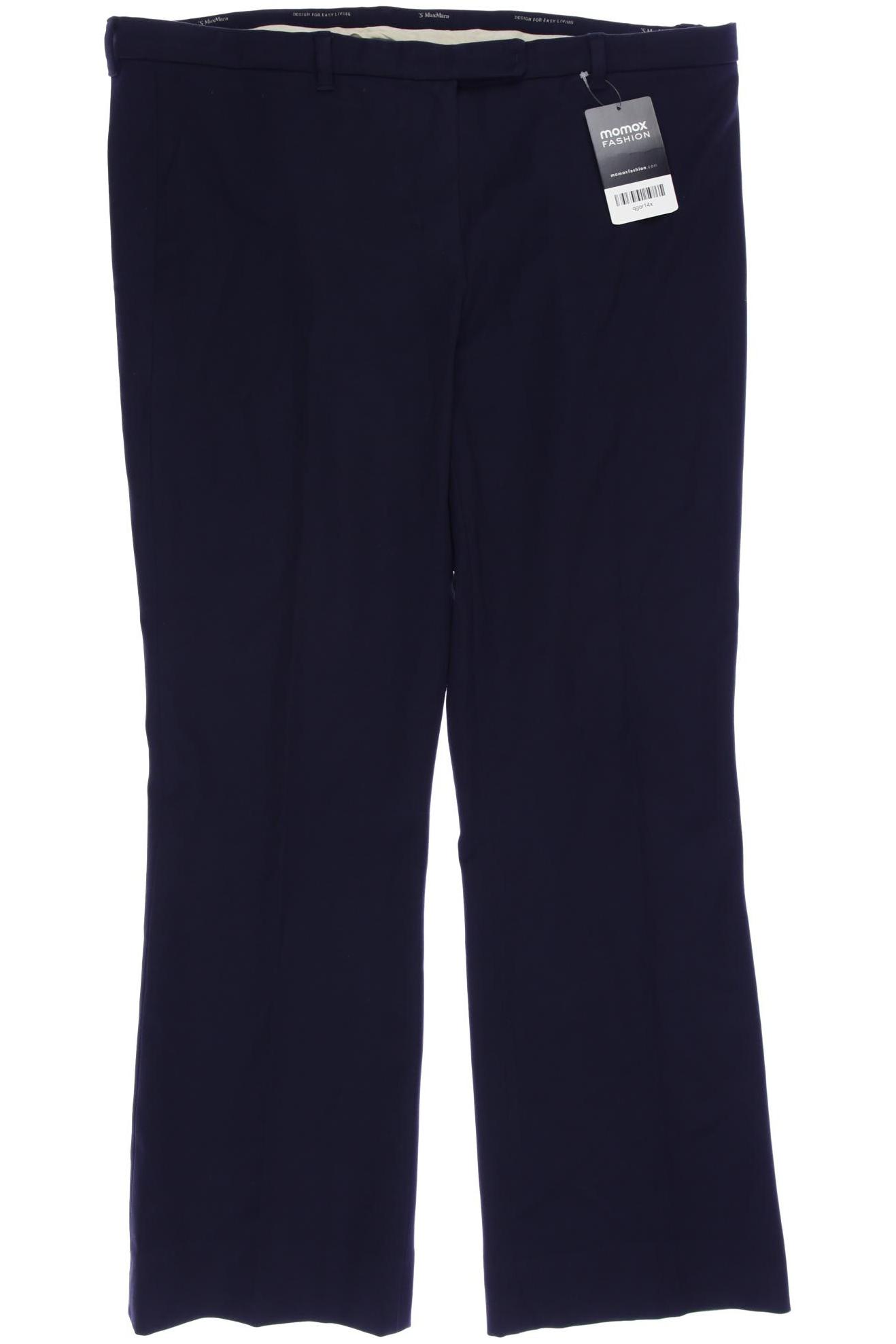 

Max Mara Damen Stoffhose, marineblau