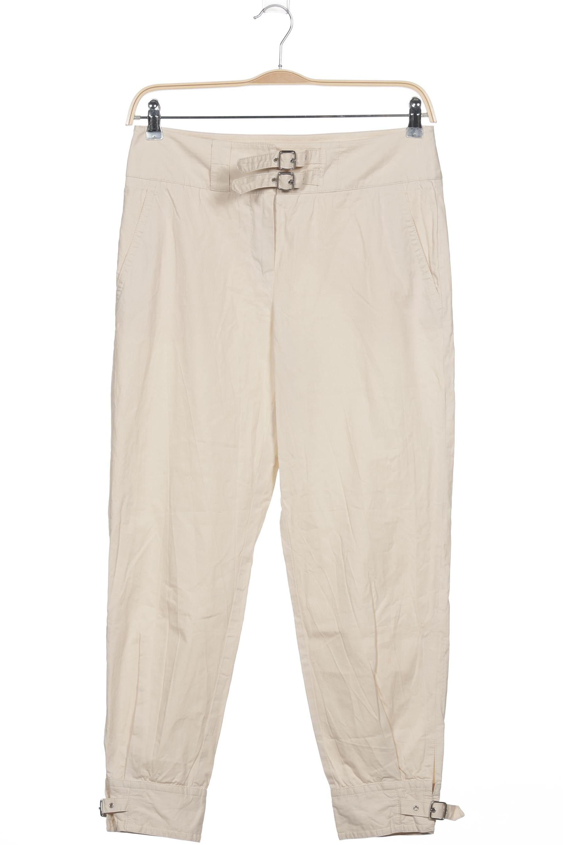 

Max Mara Damen Stoffhose, cremeweiß, Gr. 40