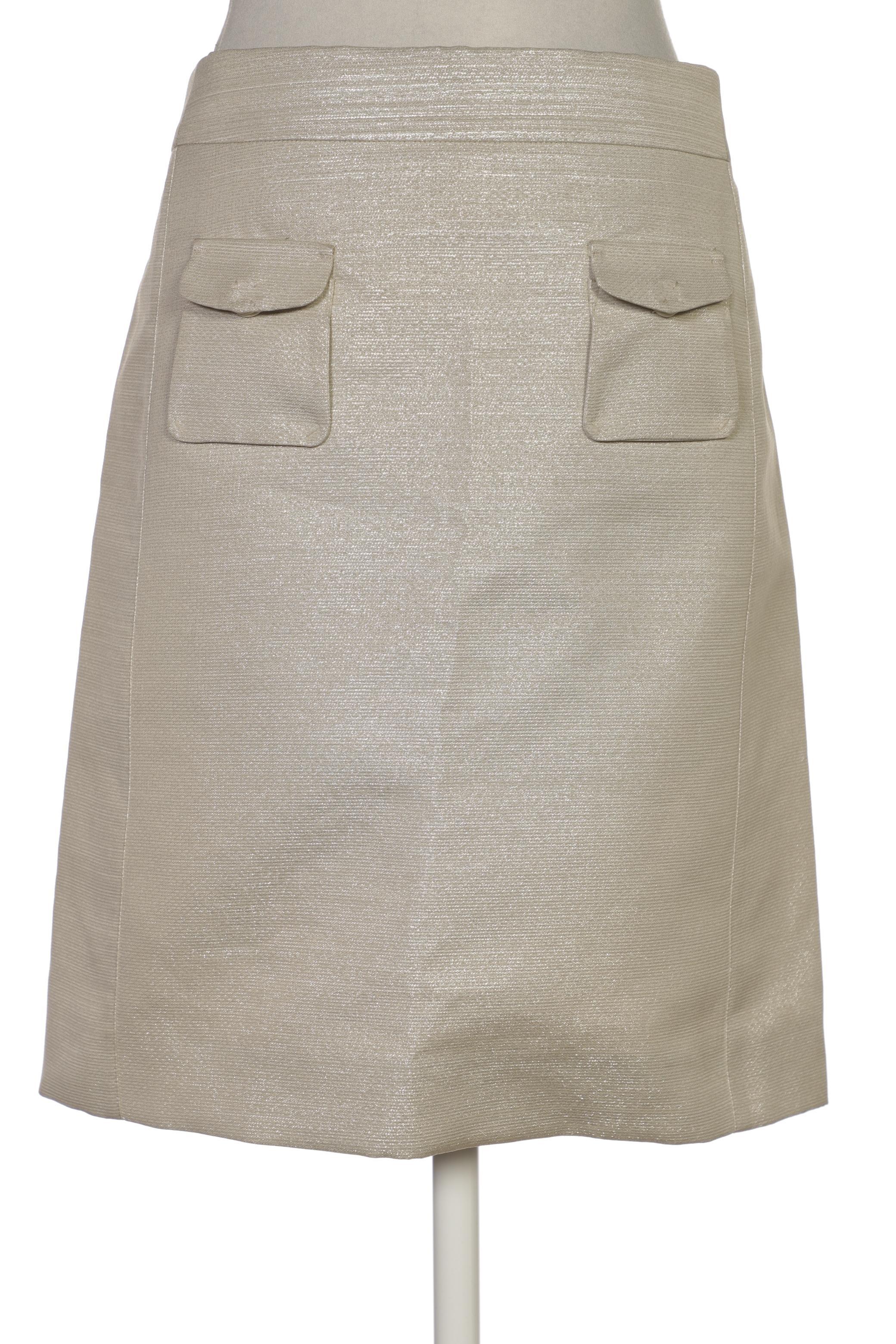 

Max Mara Damen Rock, silber, Gr. 36
