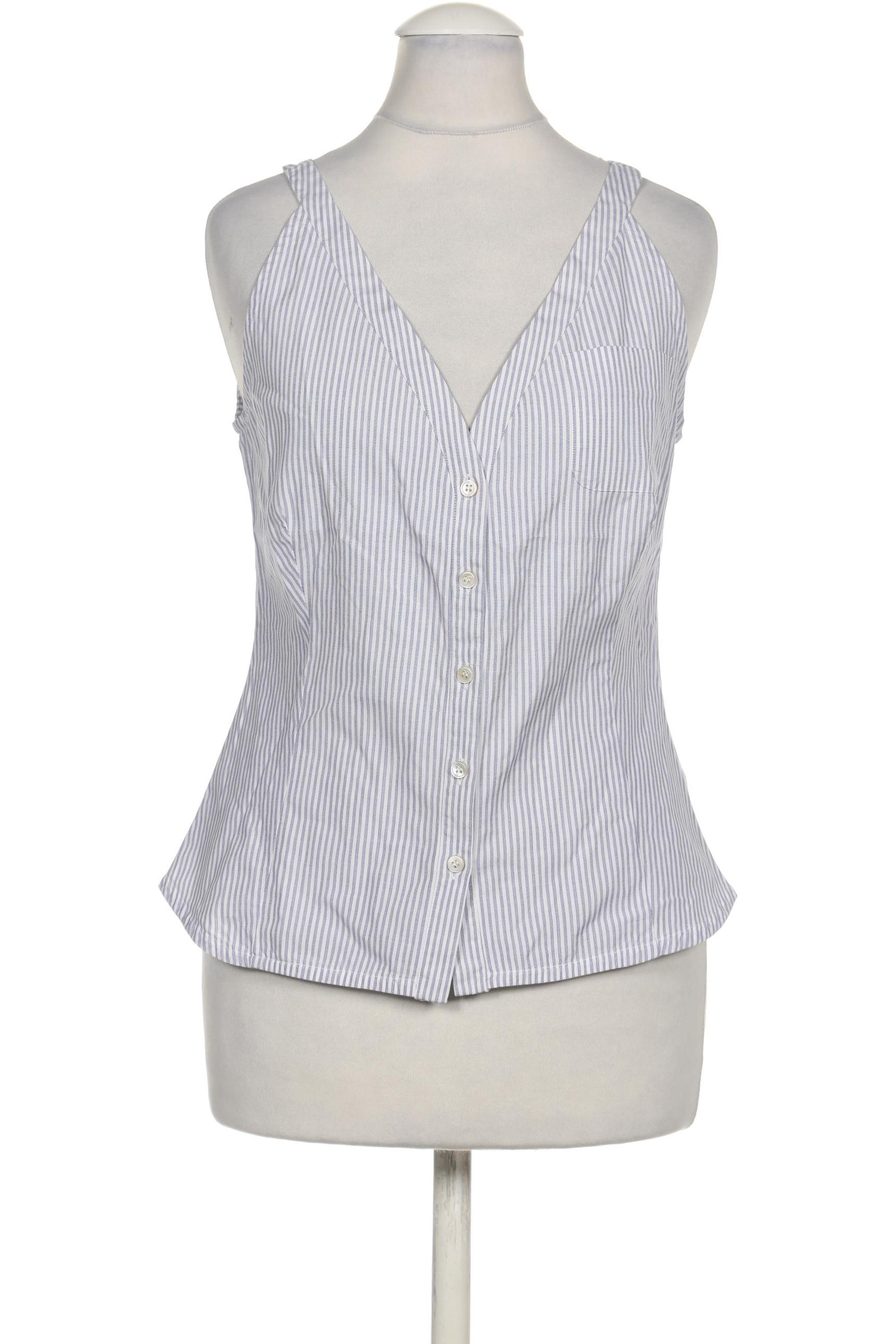 

Max Mara Damen Bluse, blau, Gr. 34