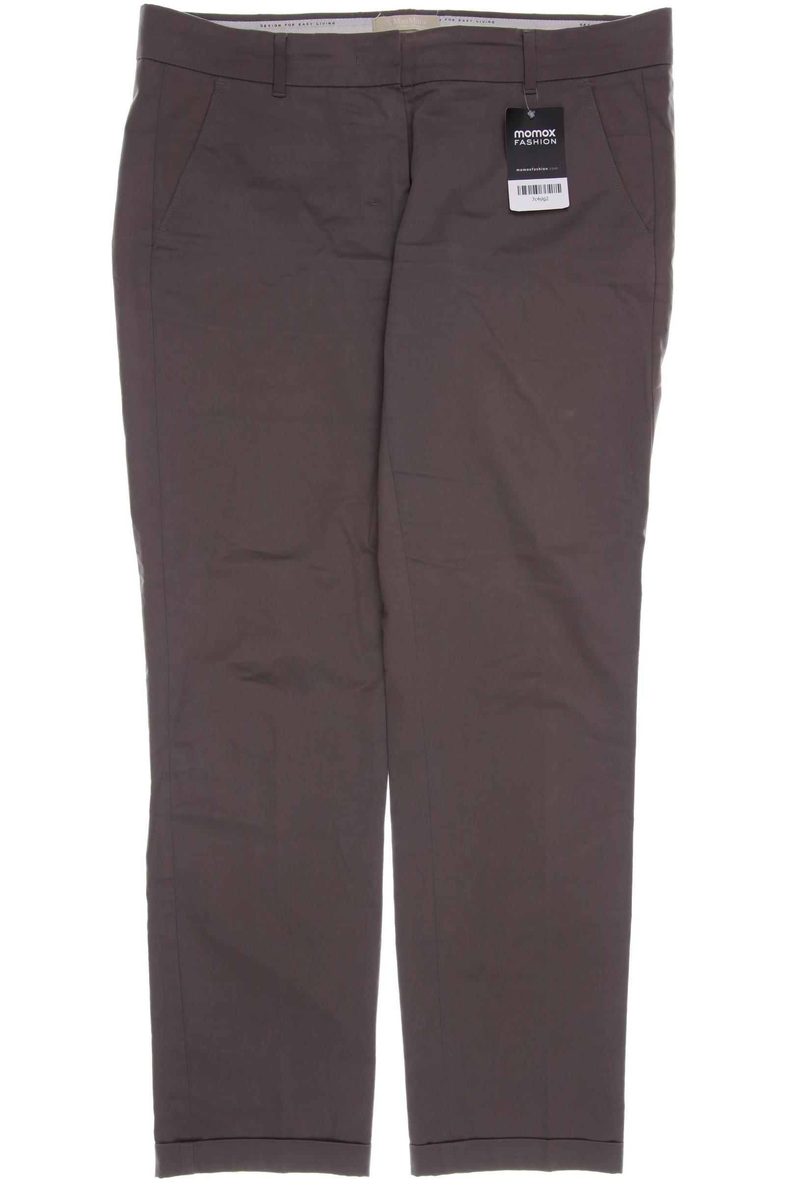 

Max Mara Damen Stoffhose, grau, Gr. 42