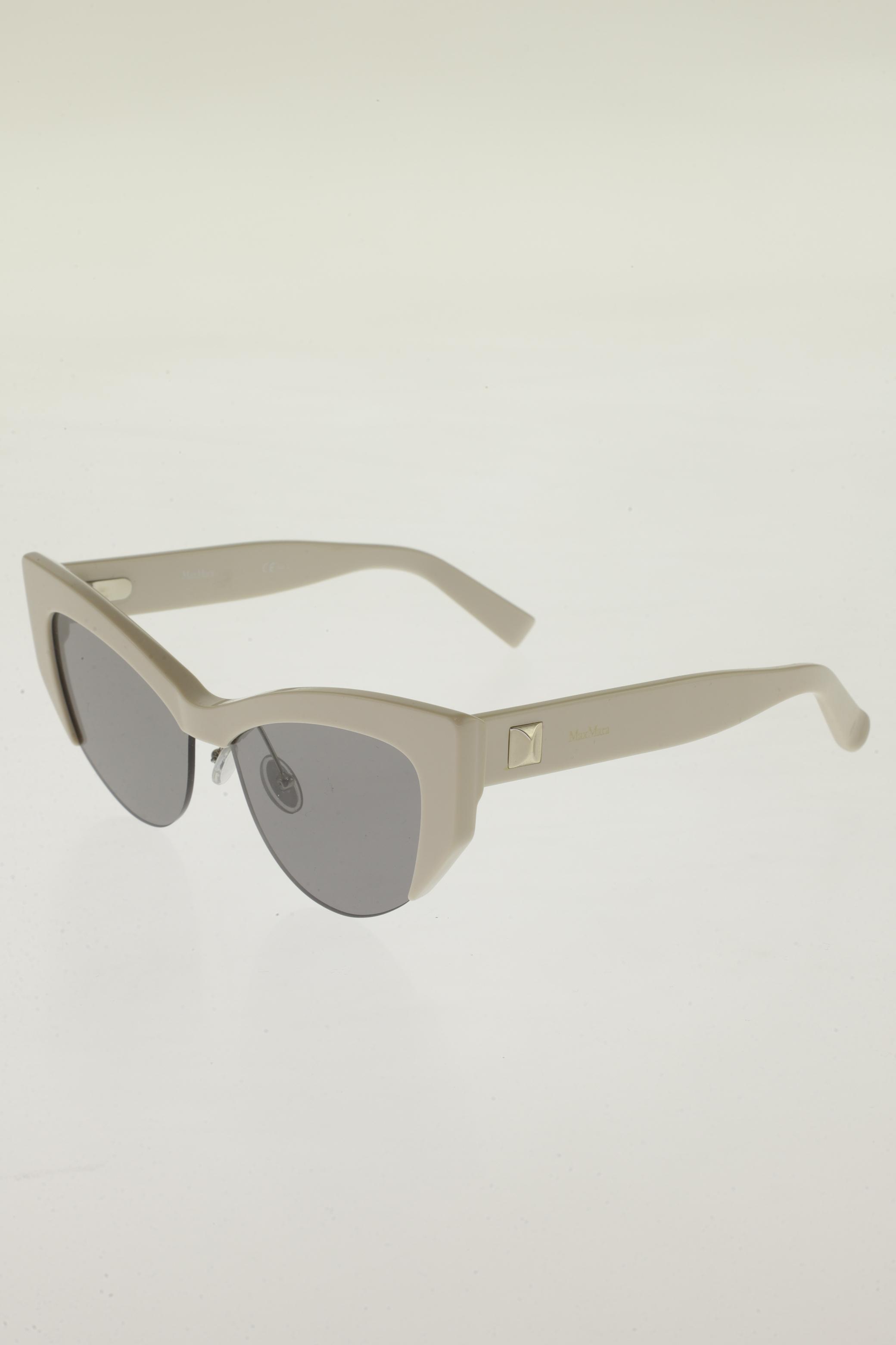 

Max Mara Damen Sonnenbrille, cremeweiß, Gr.