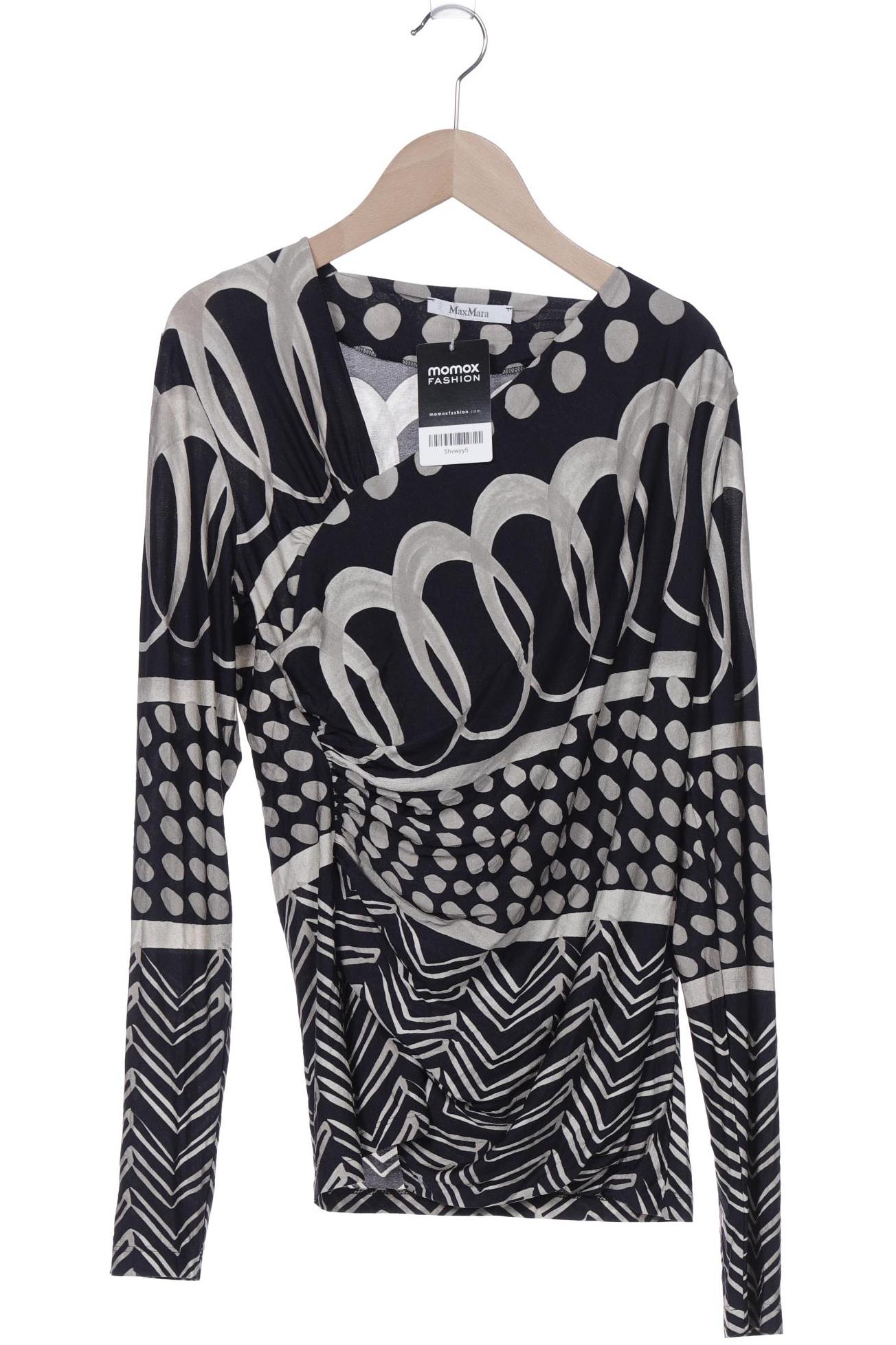 

Max Mara Damen Langarmshirt, schwarz, Gr. 42