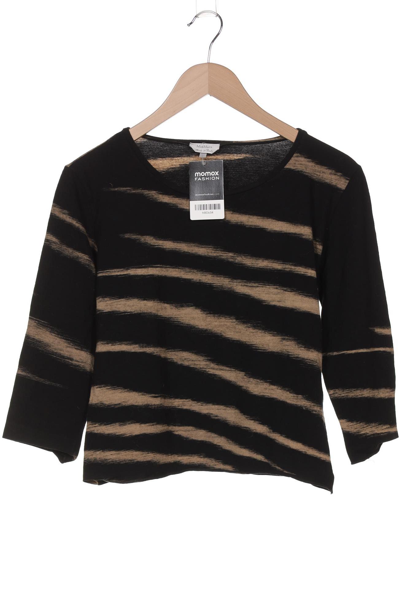 

Max Mara Damen Langarmshirt, schwarz, Gr. 42