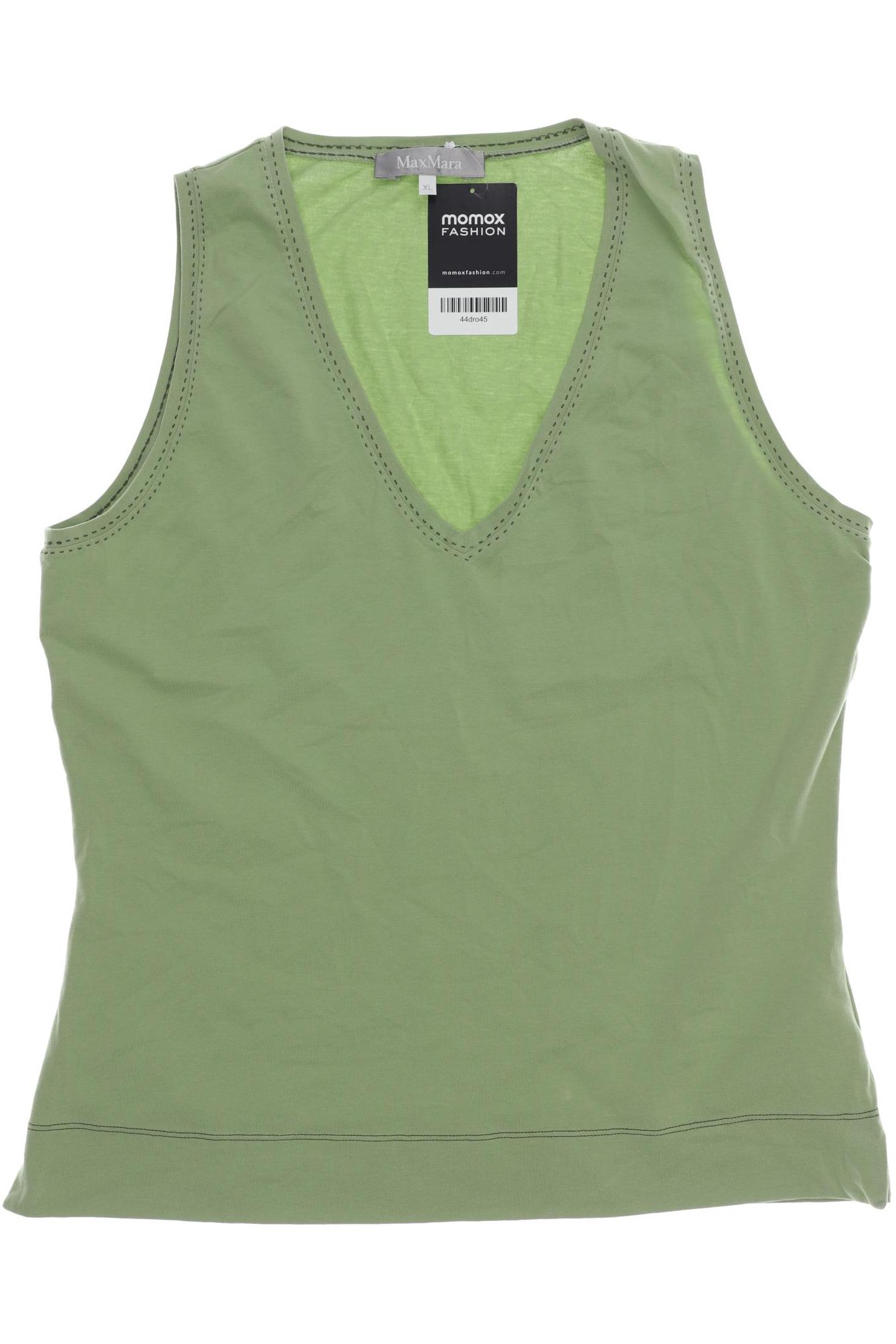 

Max Mara Damen Top, hellgrün, Gr. 44