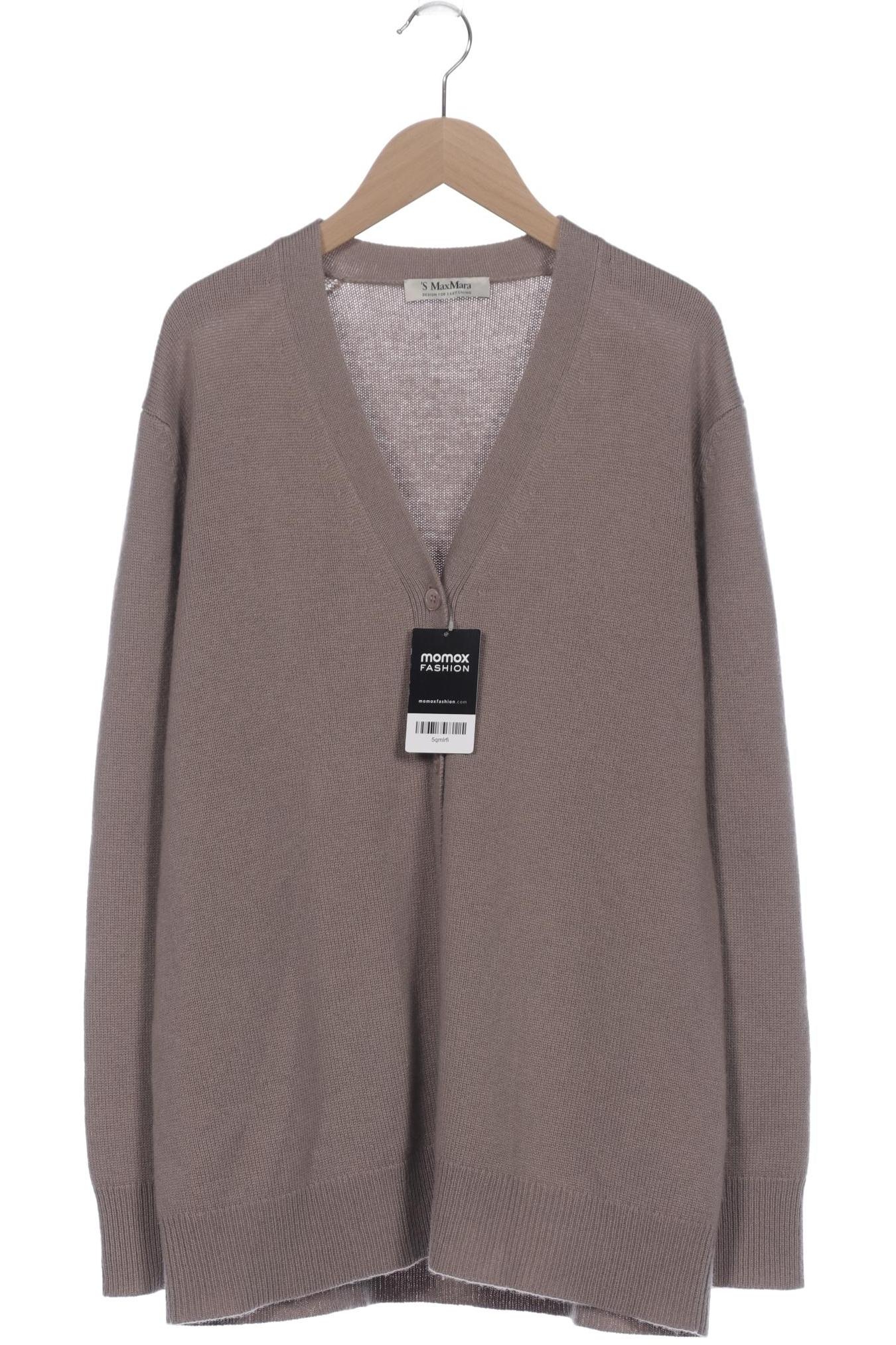 

Max Mara Damen Strickjacke, braun, Gr. 42
