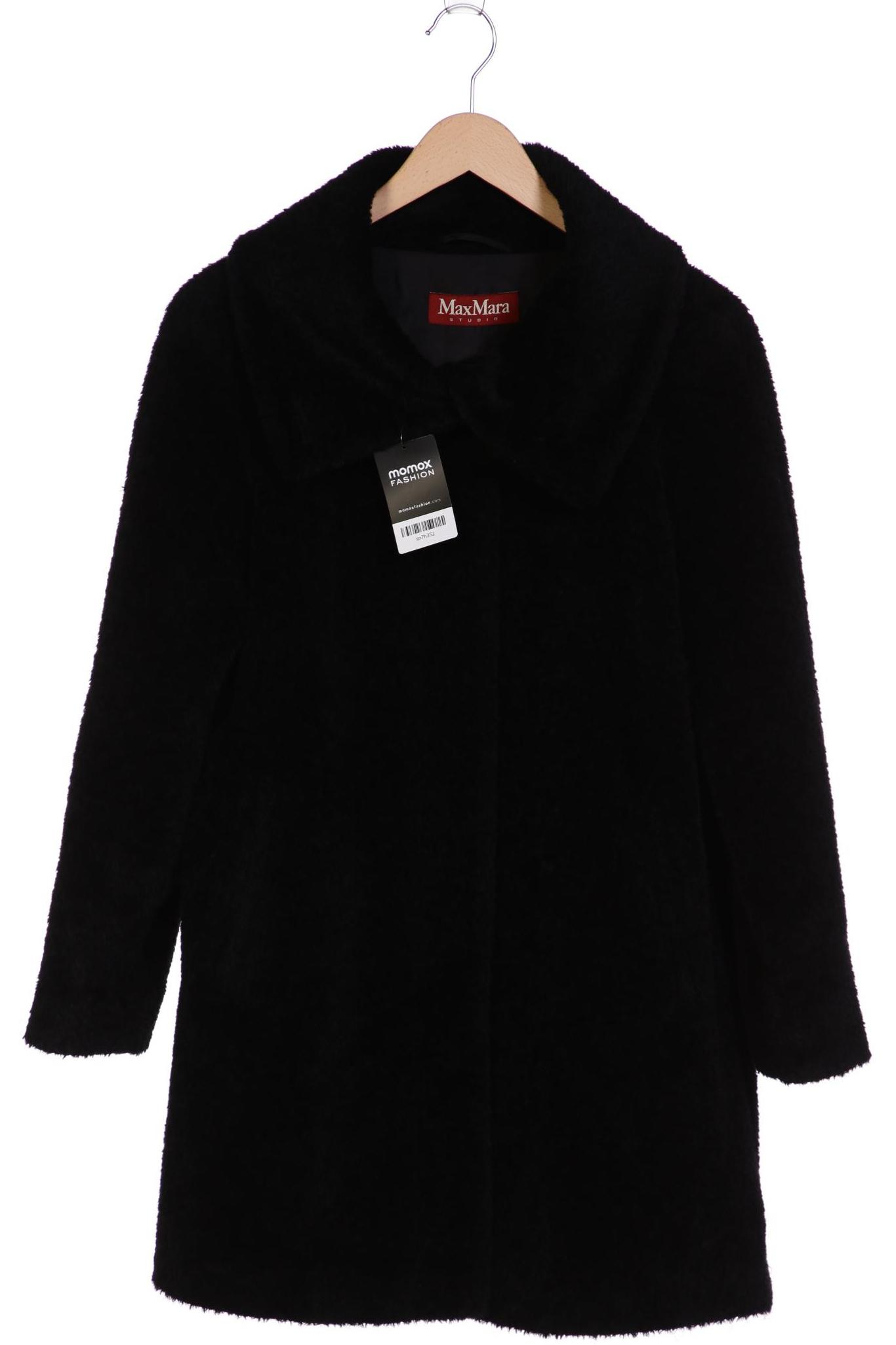 

Max Mara Damen Mantel, schwarz, Gr. 36