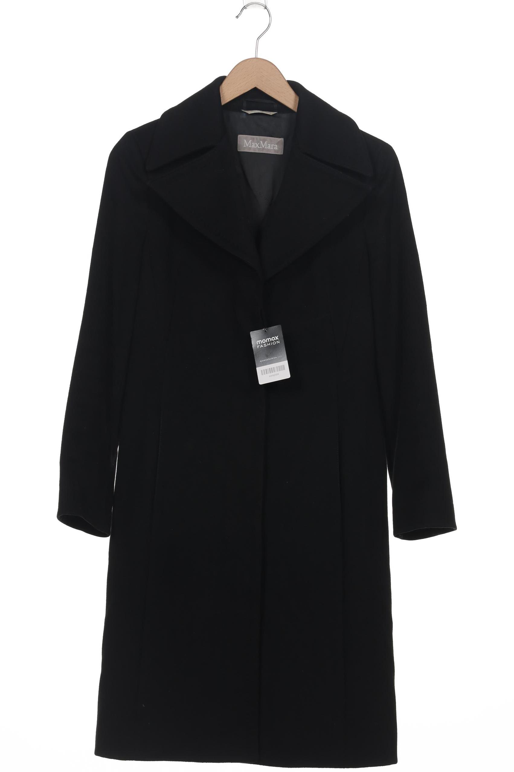 

Max Mara Damen Mantel, schwarz, Gr. 38