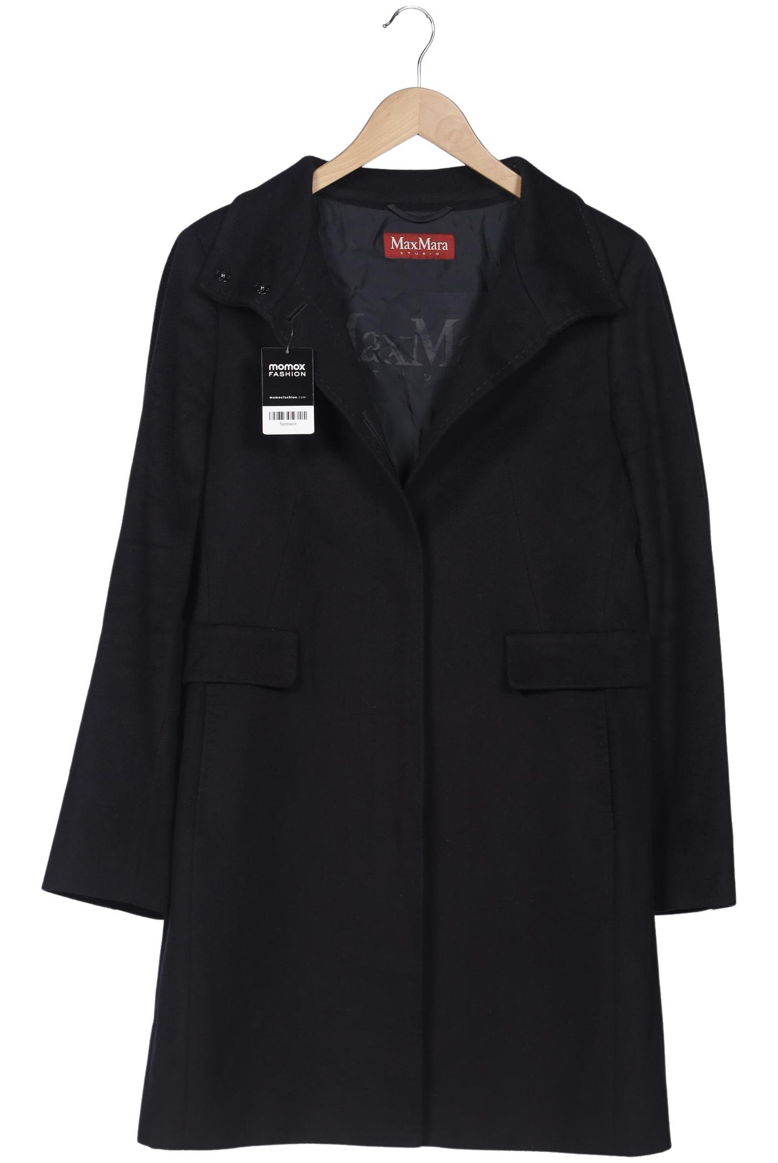 

Max Mara Damen Mantel, marineblau, Gr. 46