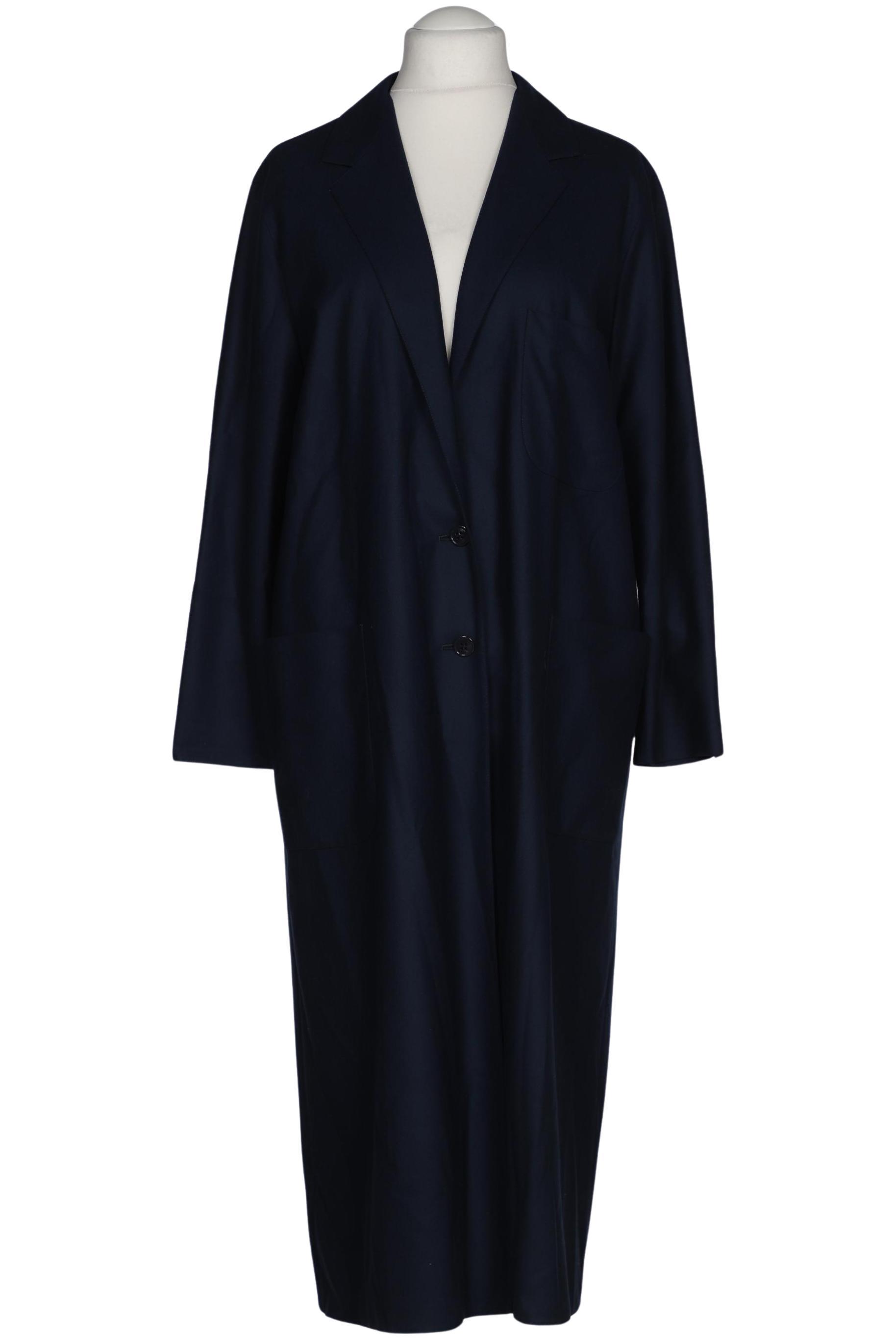 

Max Mara Damen Mantel, marineblau, Gr. 40