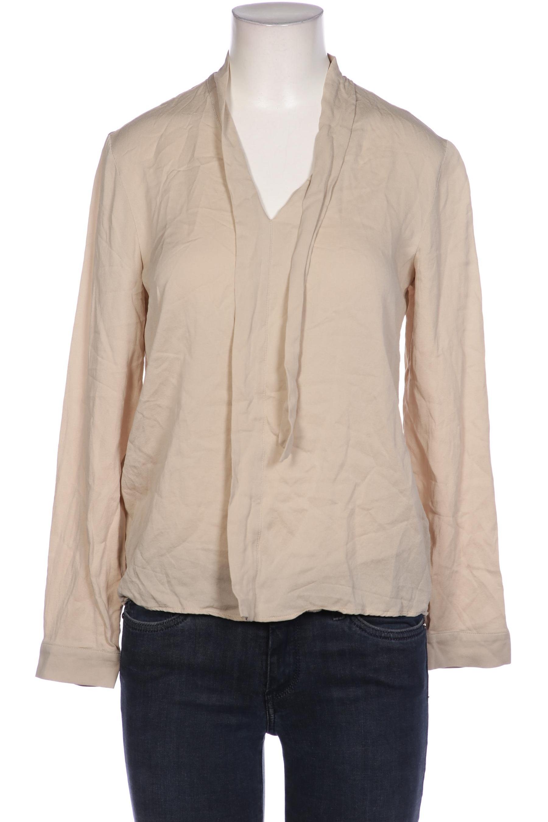 

Max Mara Damen Bluse, beige, Gr. 36