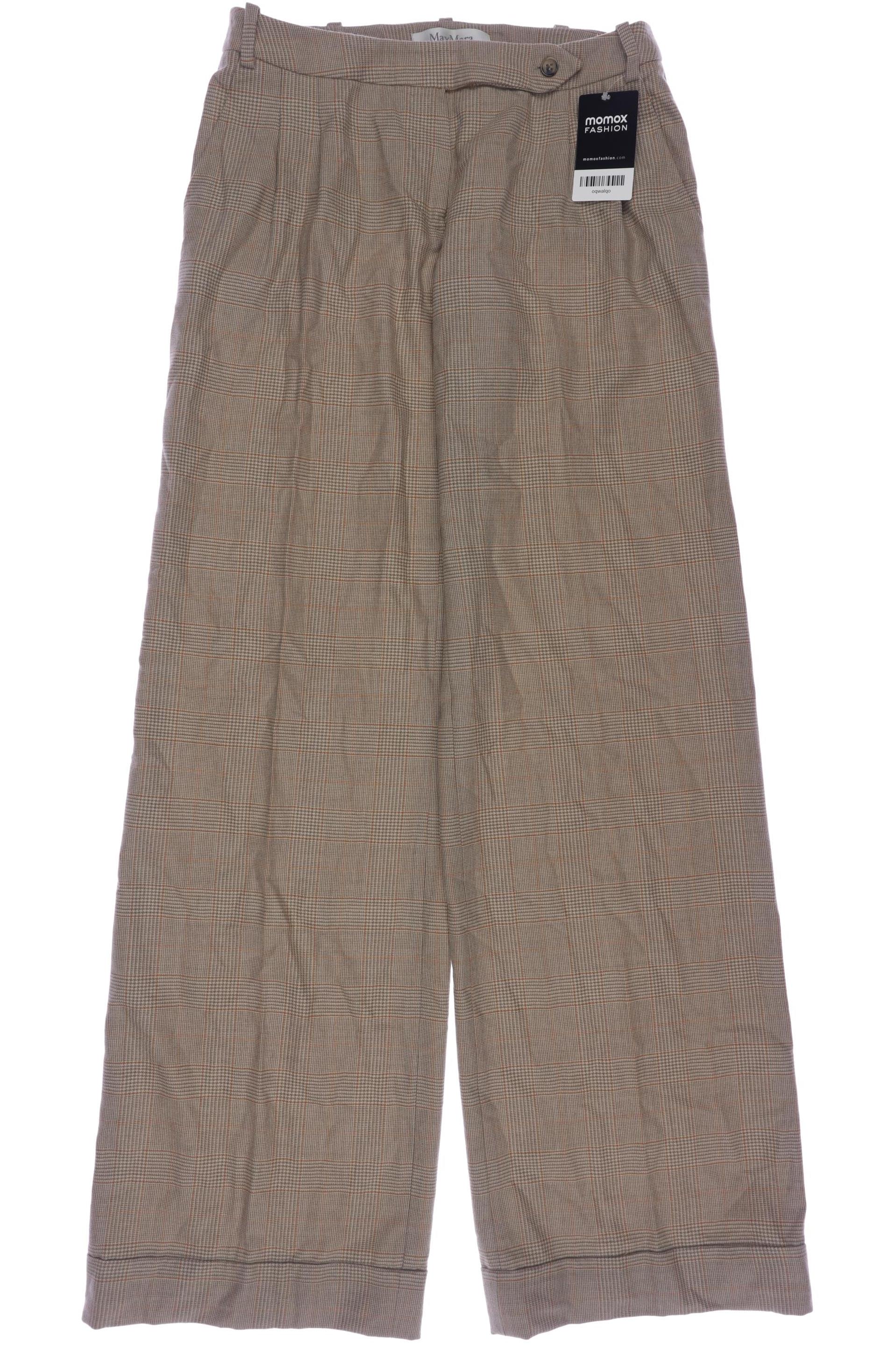 

Max Mara Damen Stoffhose, beige, Gr. 32