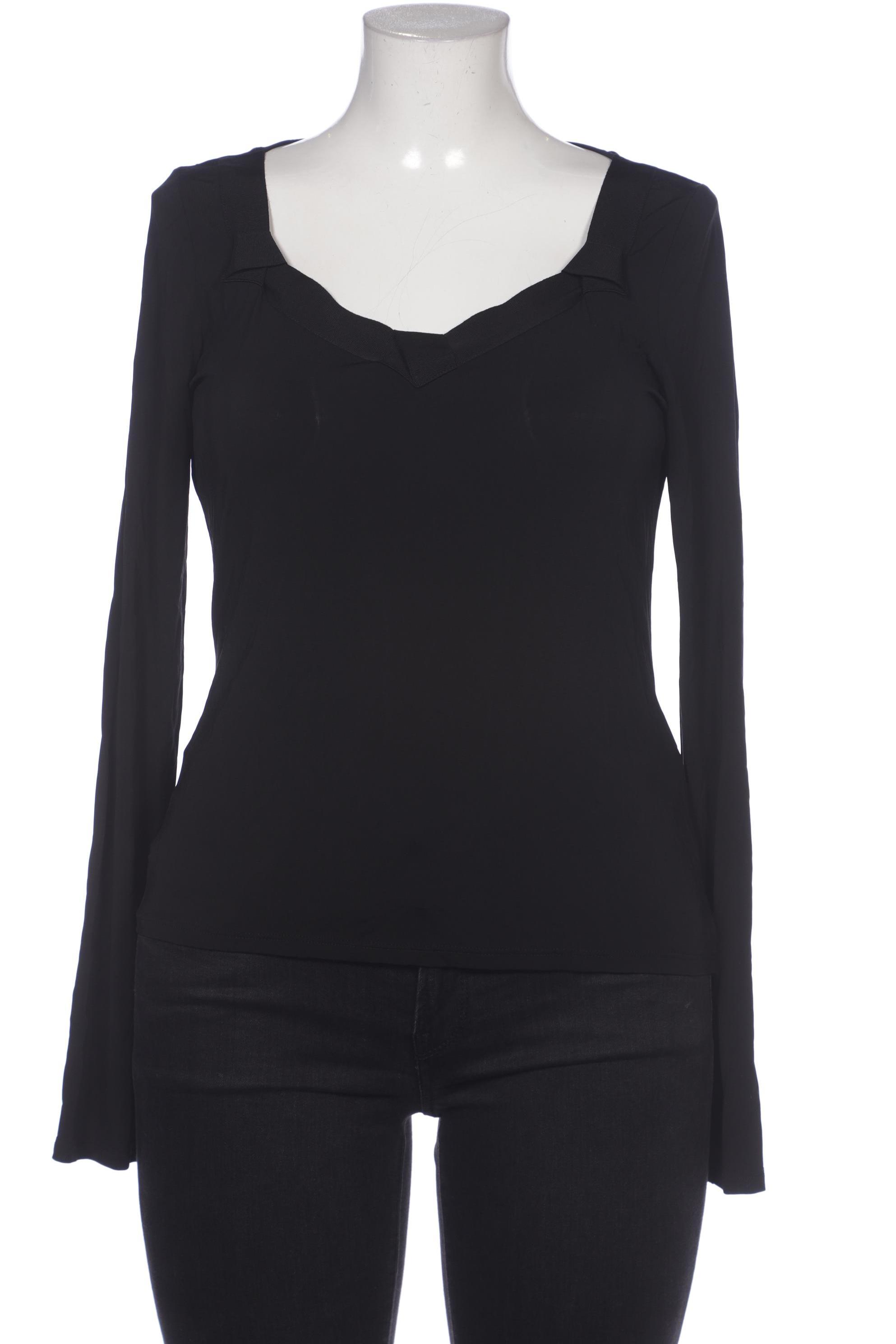 

Max Mara Damen Langarmshirt, schwarz, Gr. 44