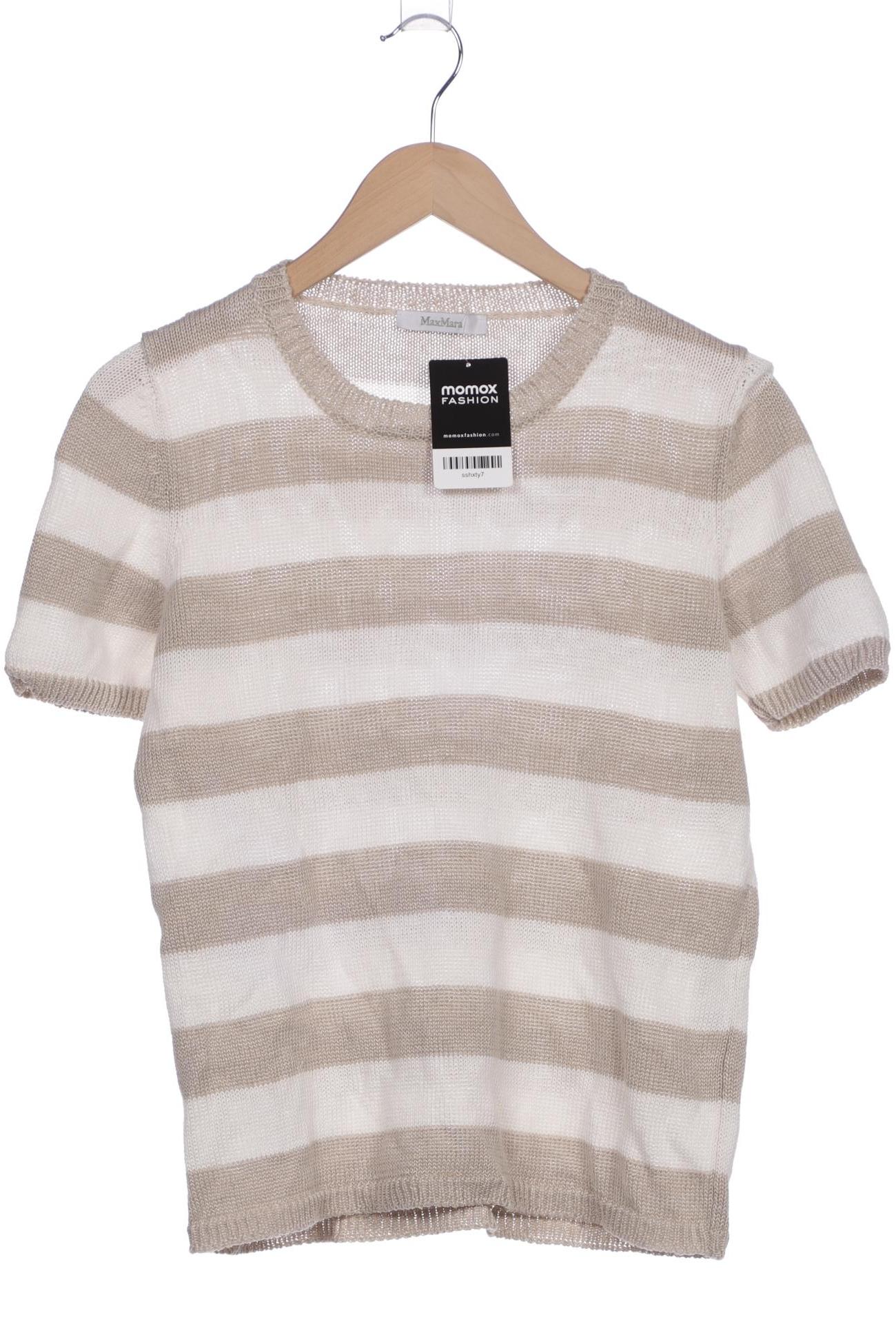 

Max Mara Damen Pullover, beige, Gr. 42