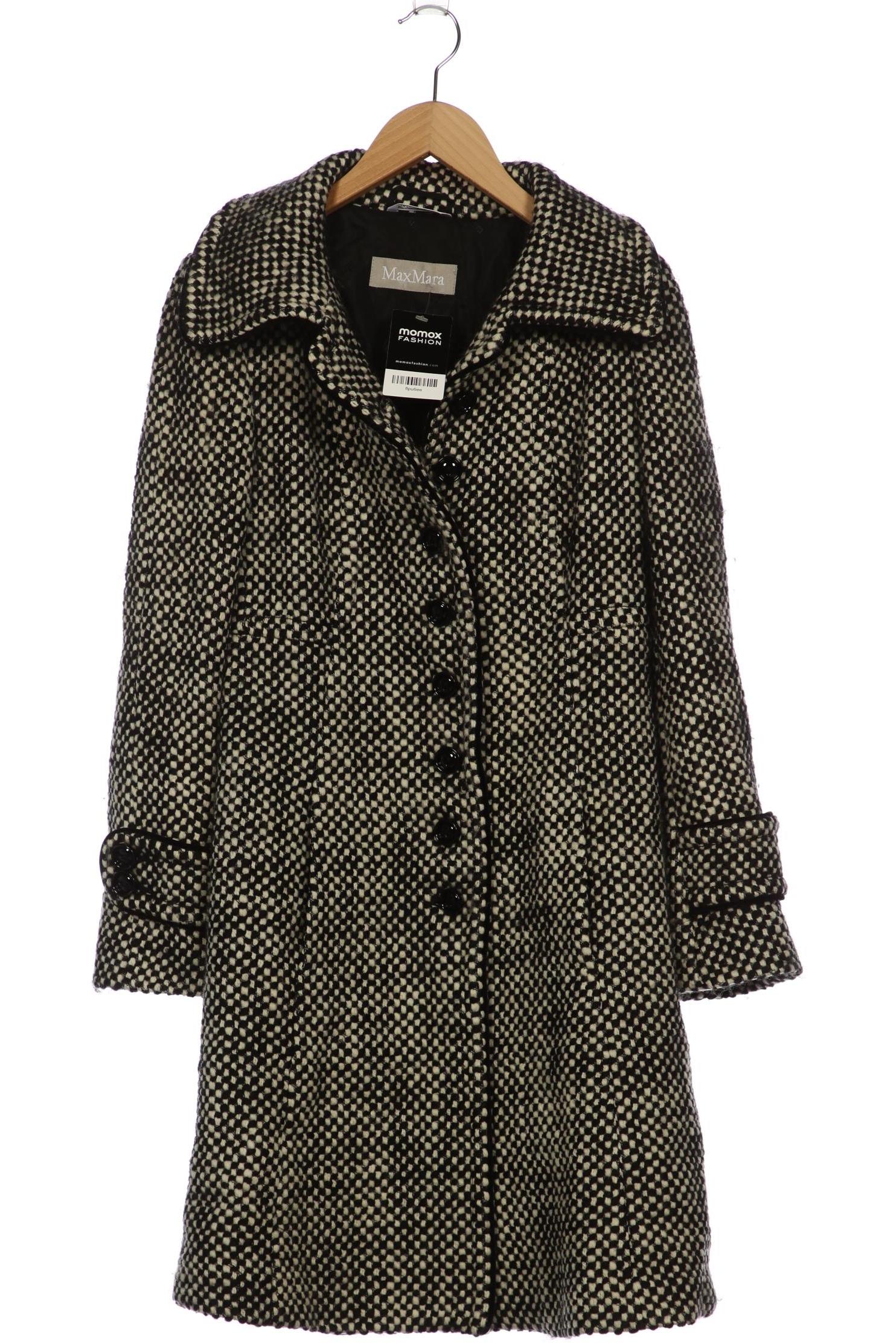 

Max Mara Damen Mantel, schwarz, Gr. 34