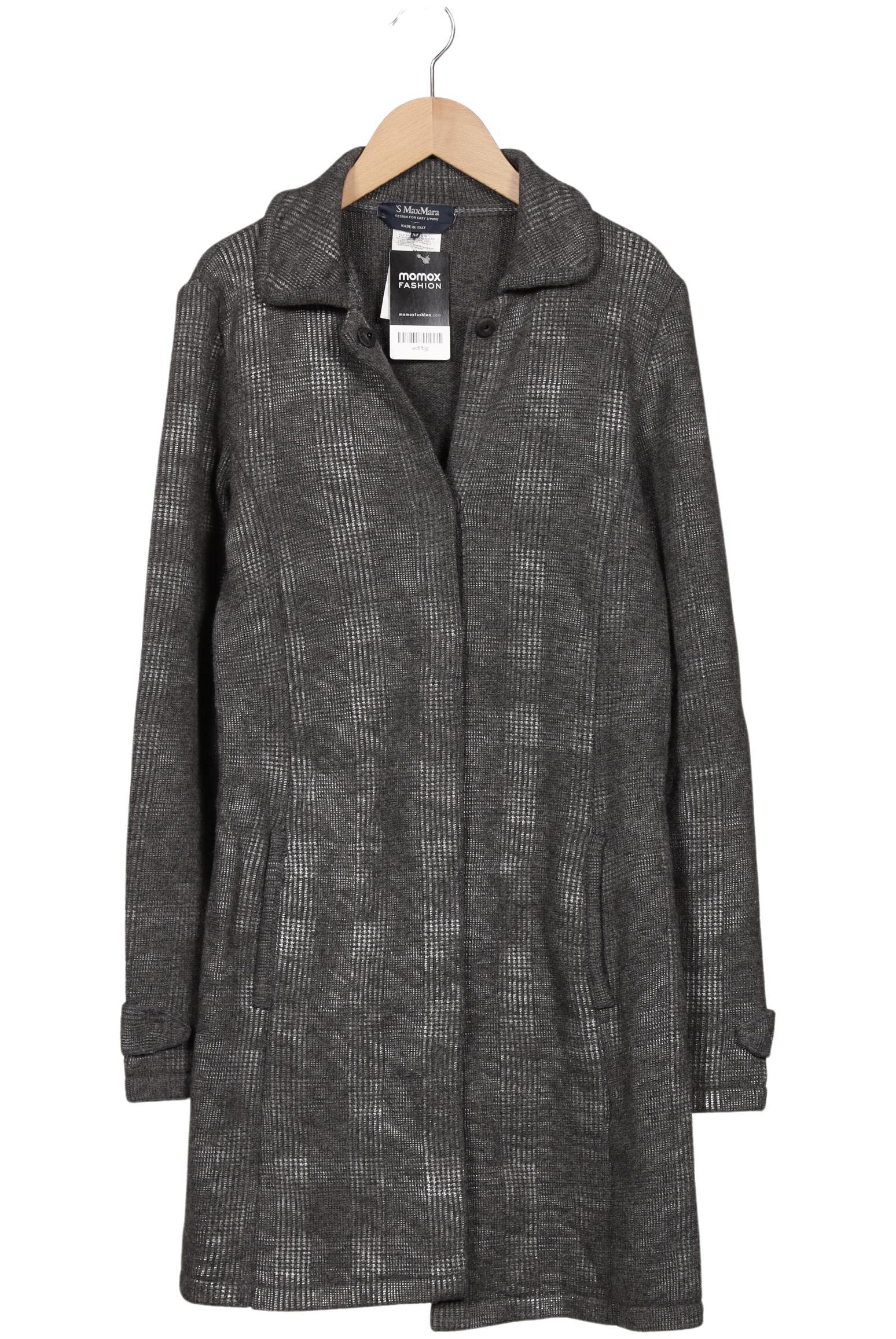 

Max Mara Damen Mantel, grau, Gr. 38