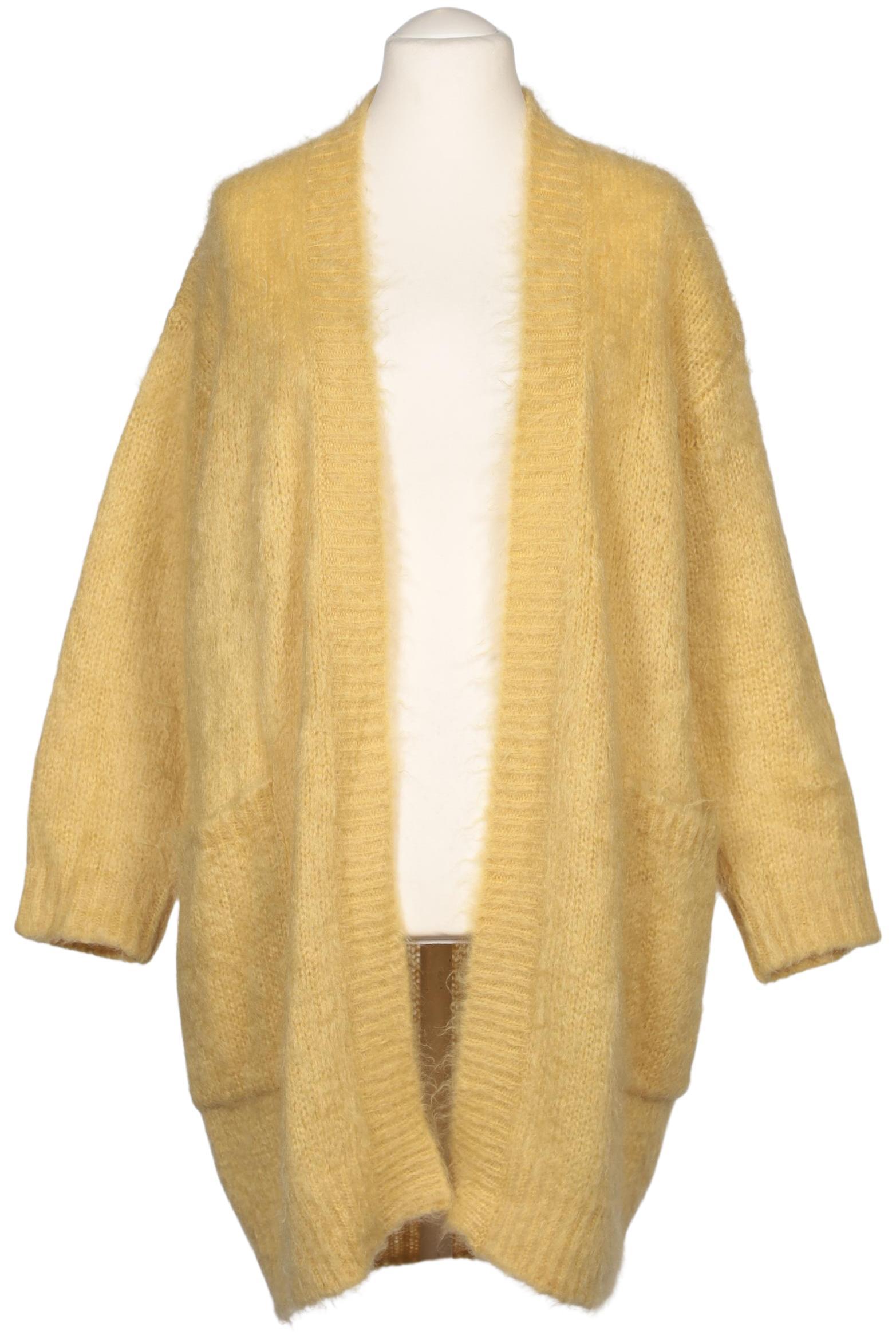 

Max Mara Damen Strickjacke, gelb, Gr. 42