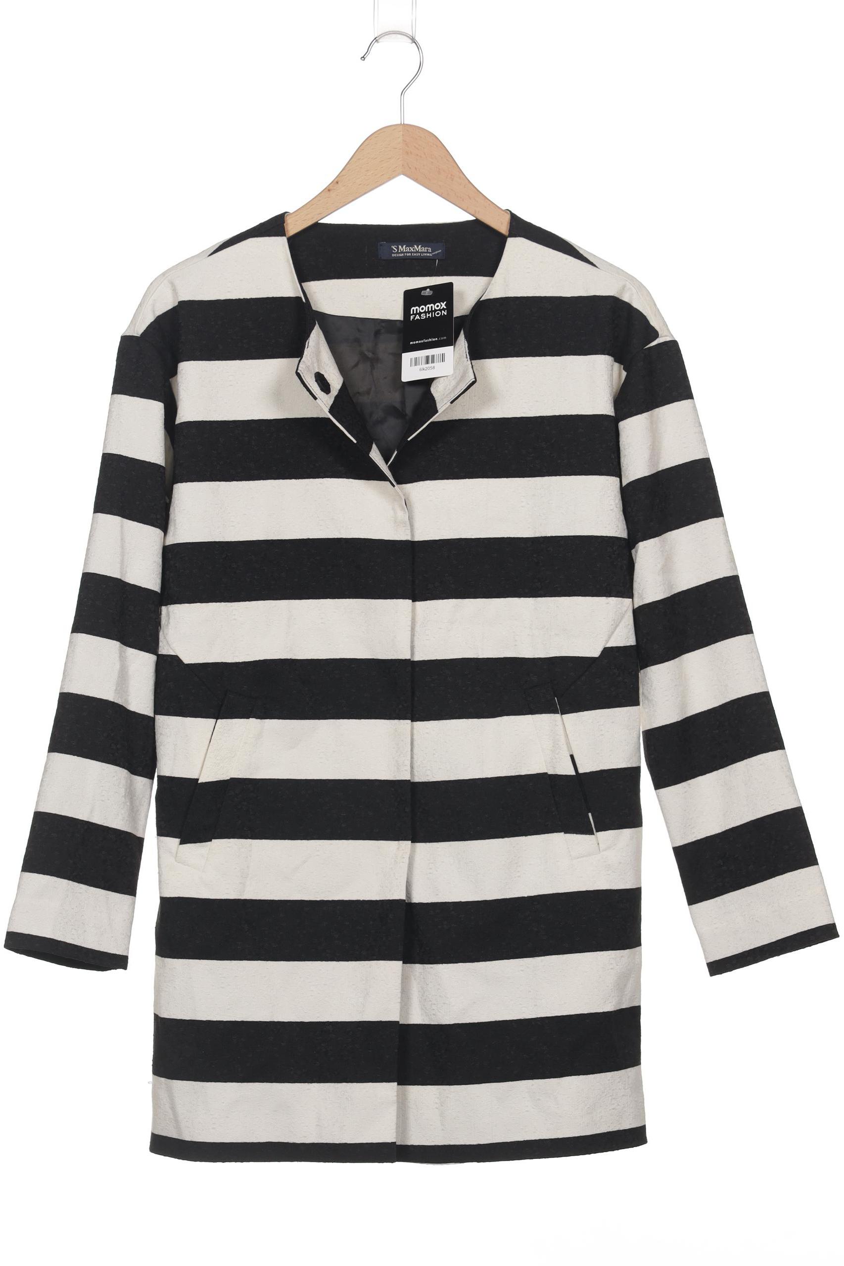 

Max Mara Damen Mantel, schwarz, Gr. 36