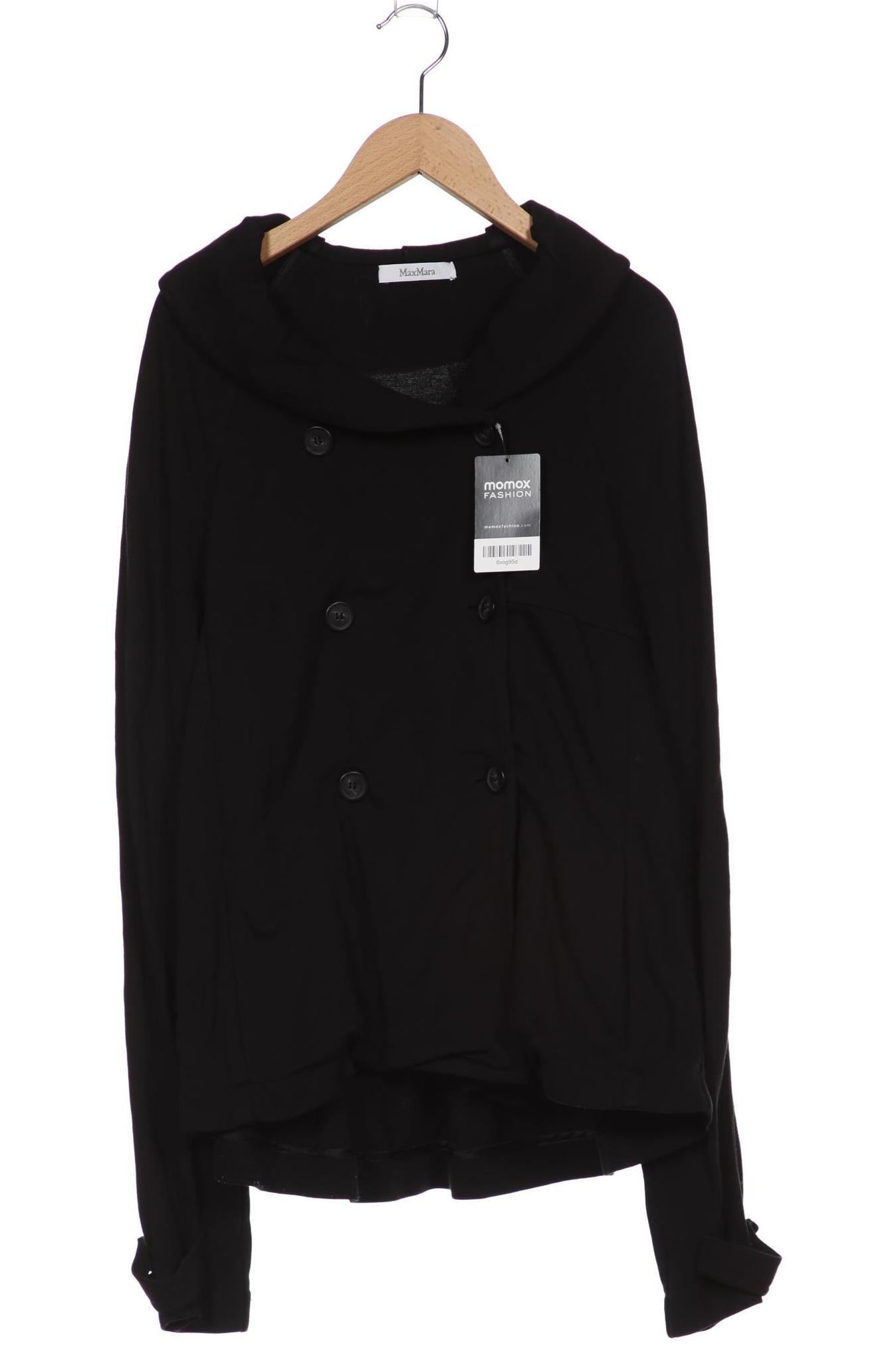 

Max Mara Damen Jacke, schwarz