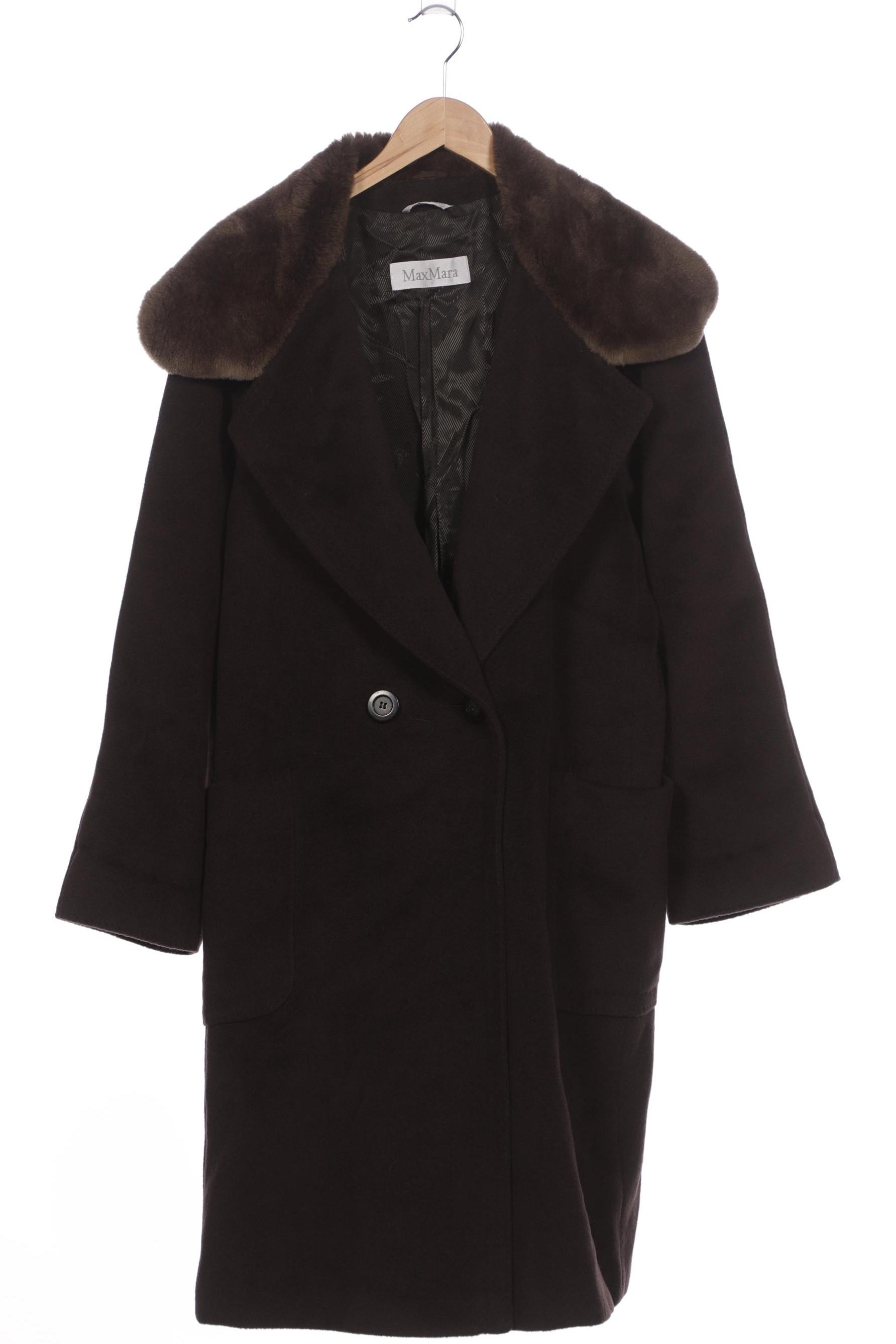 

Max Mara Damen Mantel, braun, Gr. 40
