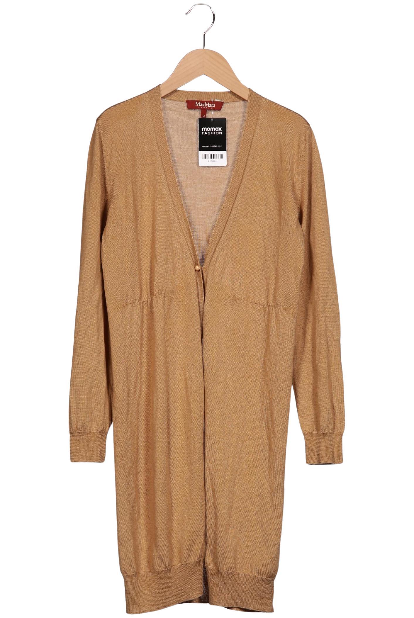 

Max Mara Damen Strickjacke, braun, Gr. 38
