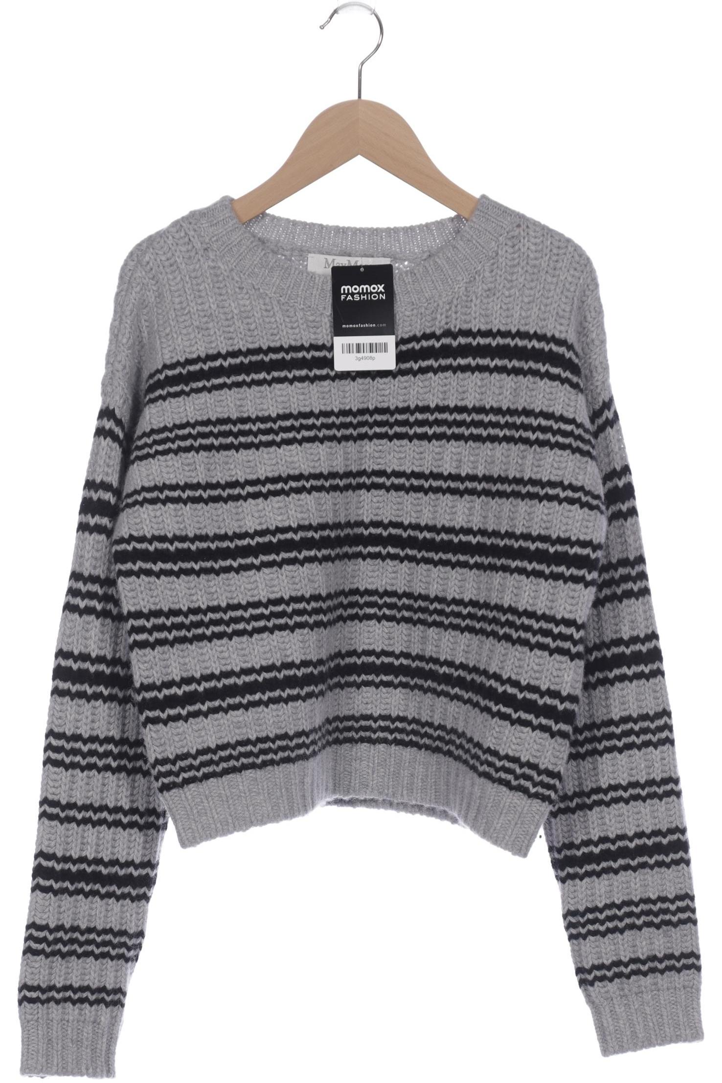 

Max Mara Damen Pullover, grau, Gr. 38