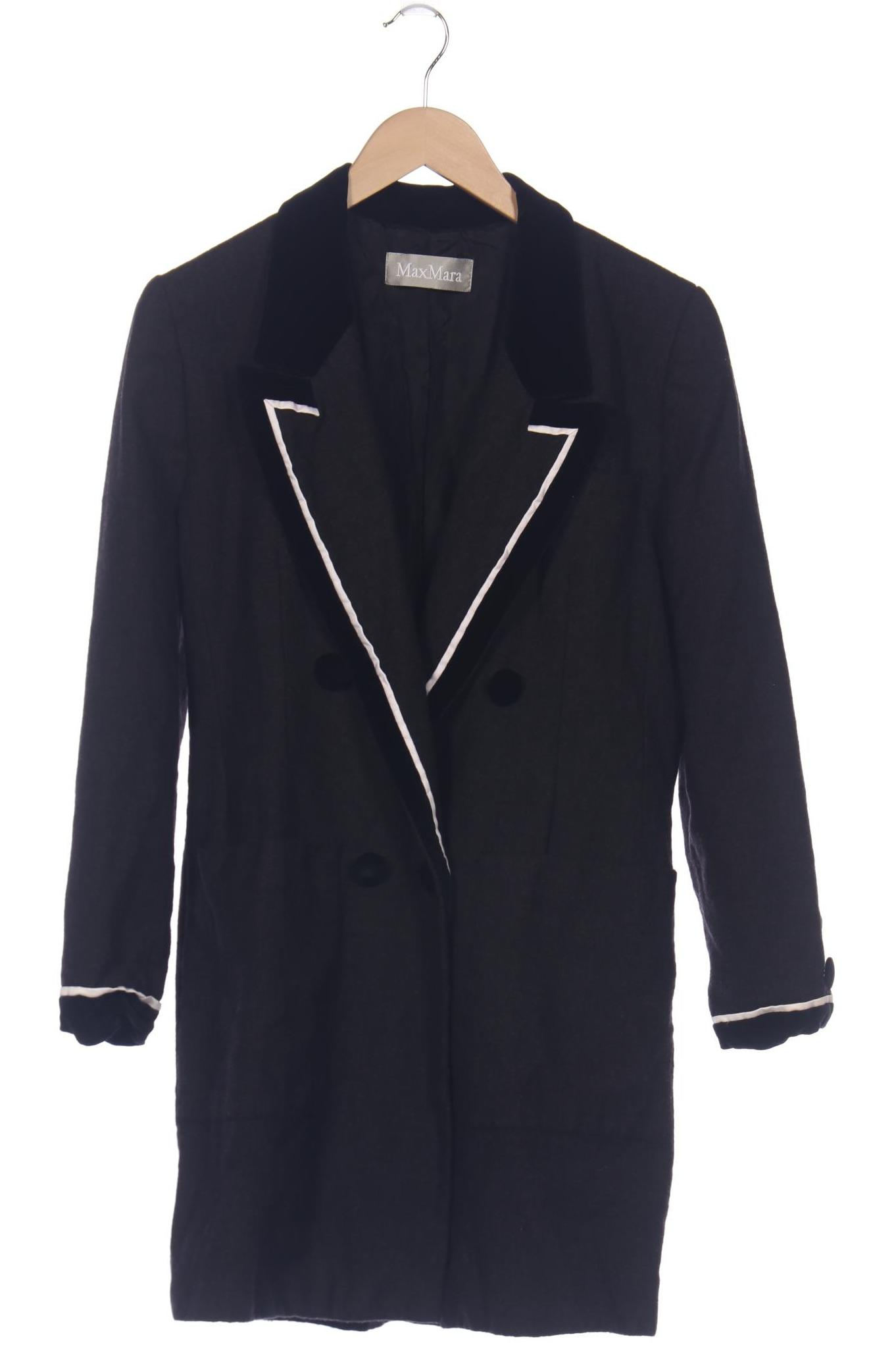 

Max Mara Damen Mantel, grau, Gr. 38